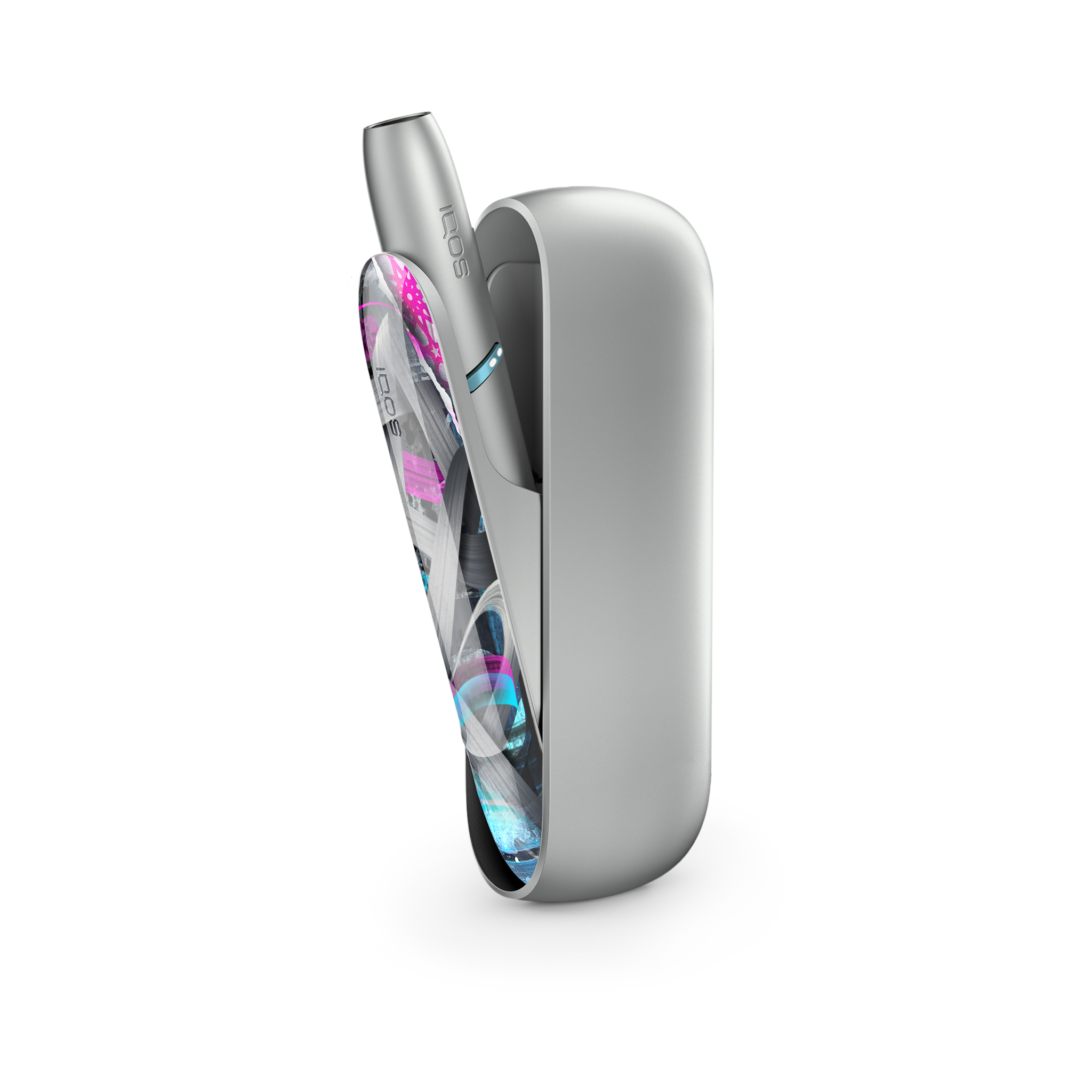 IQOS Klappen-Cover Rebel Steel (Rebel Steel)