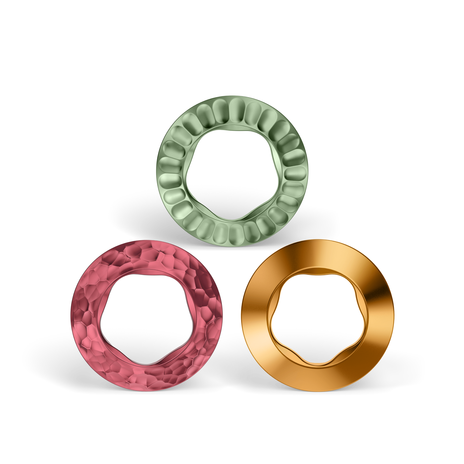 IQOS ILUMA Premium Ring Set Exhilarate (White)