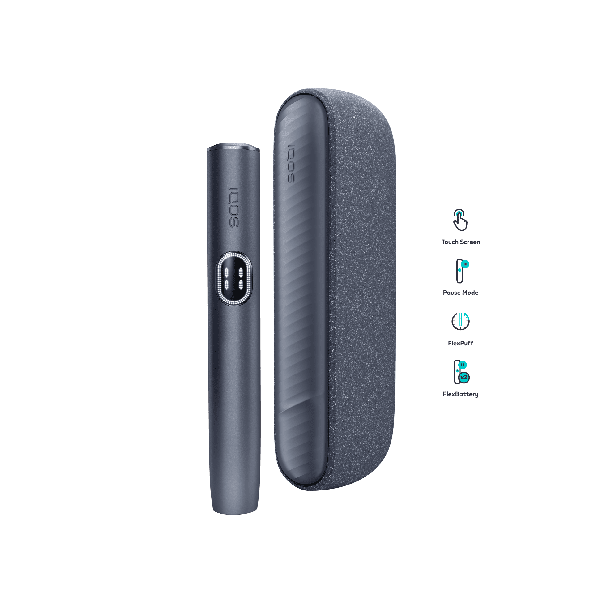 IQOS ILUMA i Midnight Black Kit (Midnight Black)