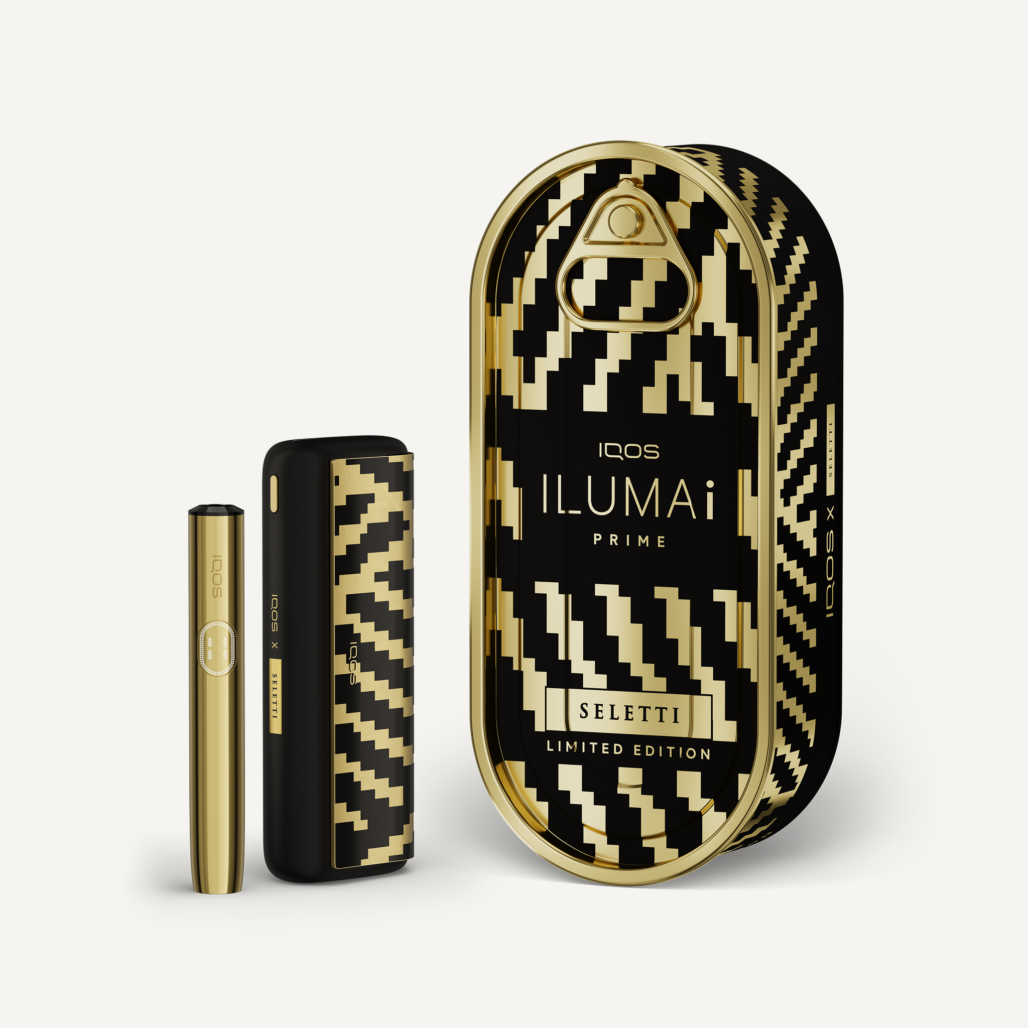 IQOS ILUMA i Prime x Seletti Limited Edition (Black)