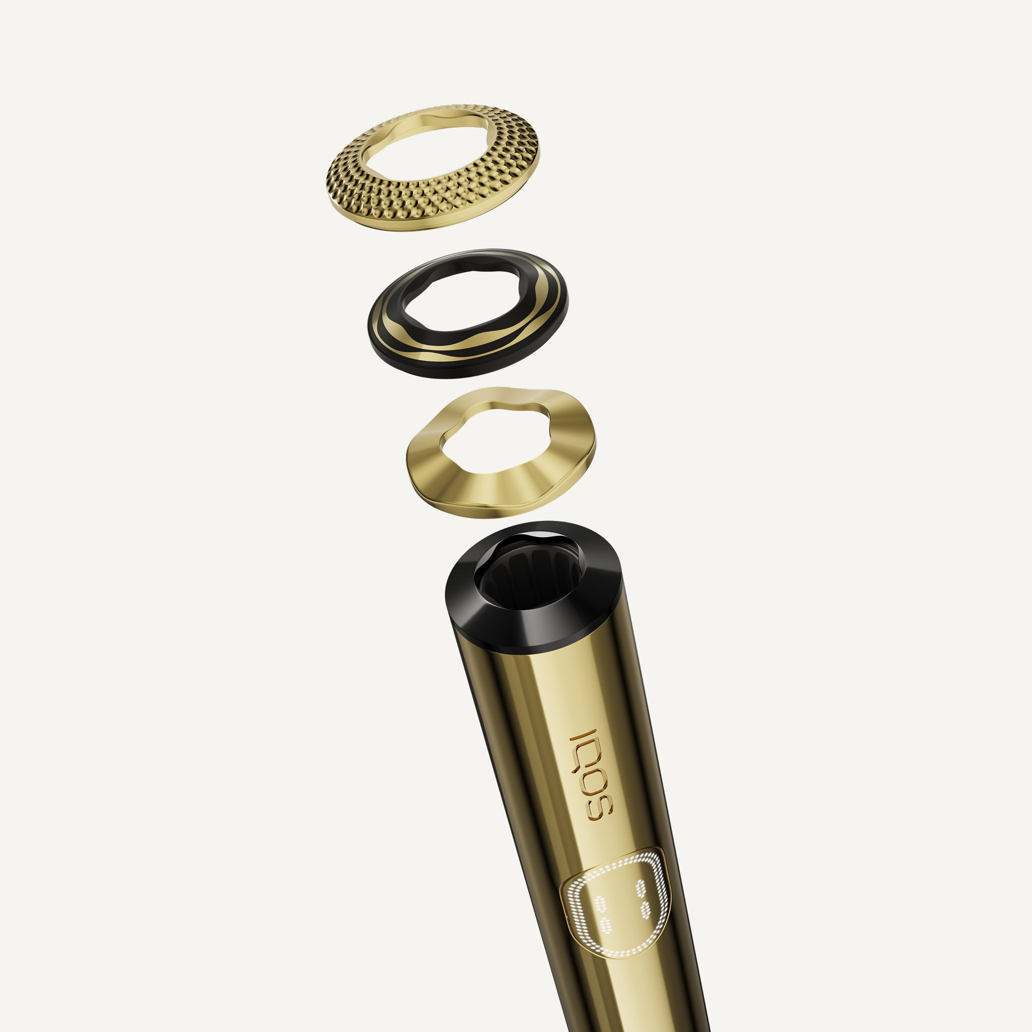 IQOS ILUMA i x Seletti Limited Edition Rings (Black Gold)