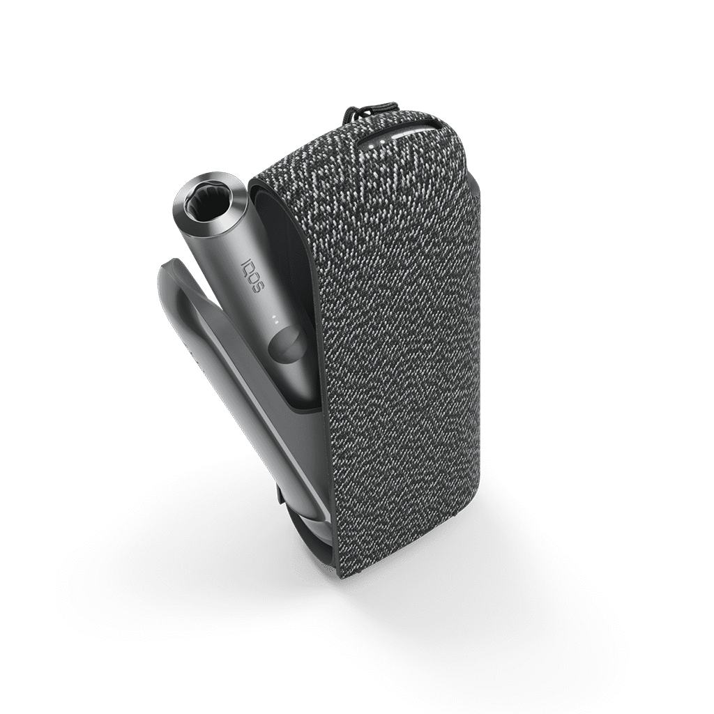 IQOS ILUMA látkový obal Dark Grey (Dark Grey)