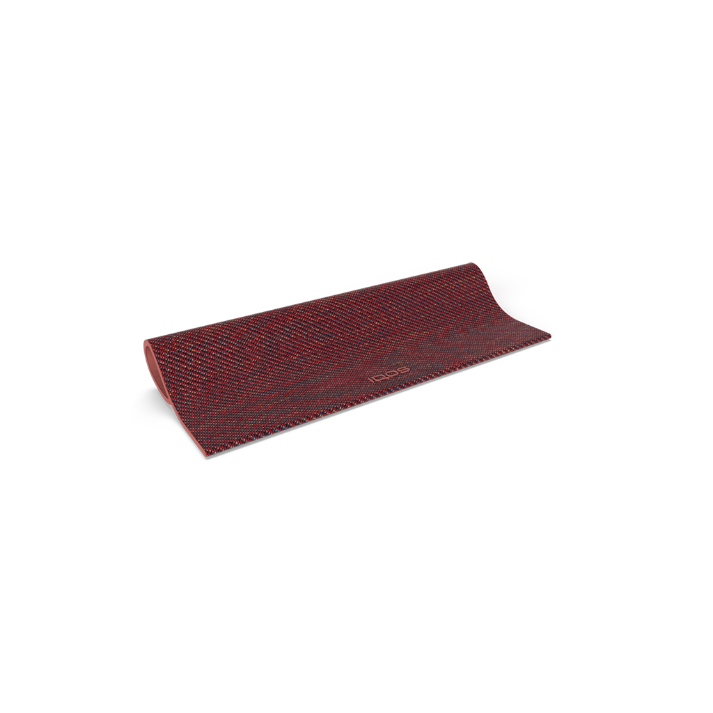 IQOS ILUMA PRIME látkový stylový kryt Warm Red (Warm Red)