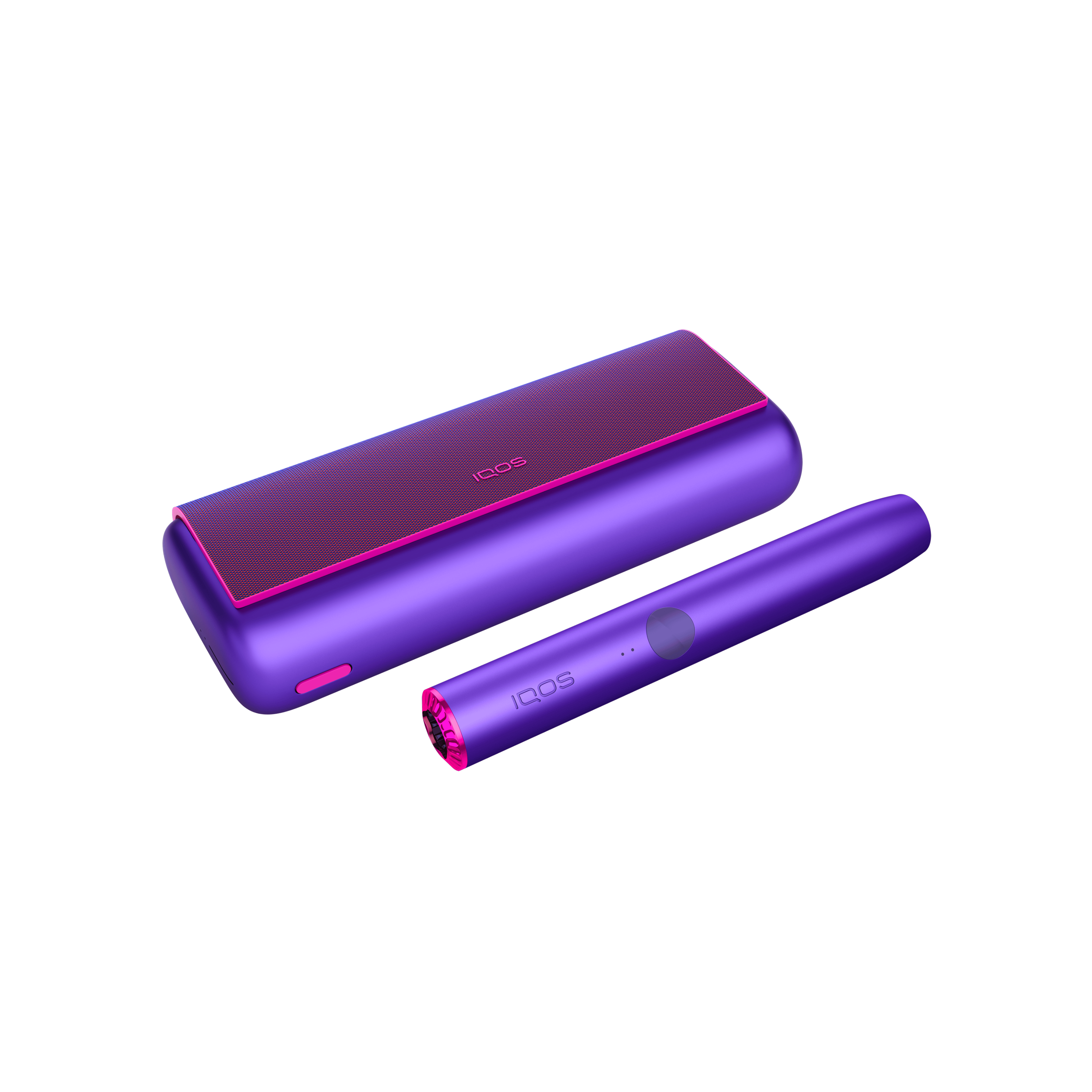IQOS ILUMA PRIME sada Neon Purple Limited Edition (Neon Violet)