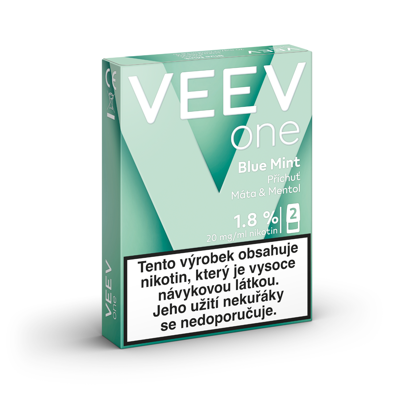 Kup VEEV ONE Blue Mint krabičku se dvěma náplněmi IQOS CZ