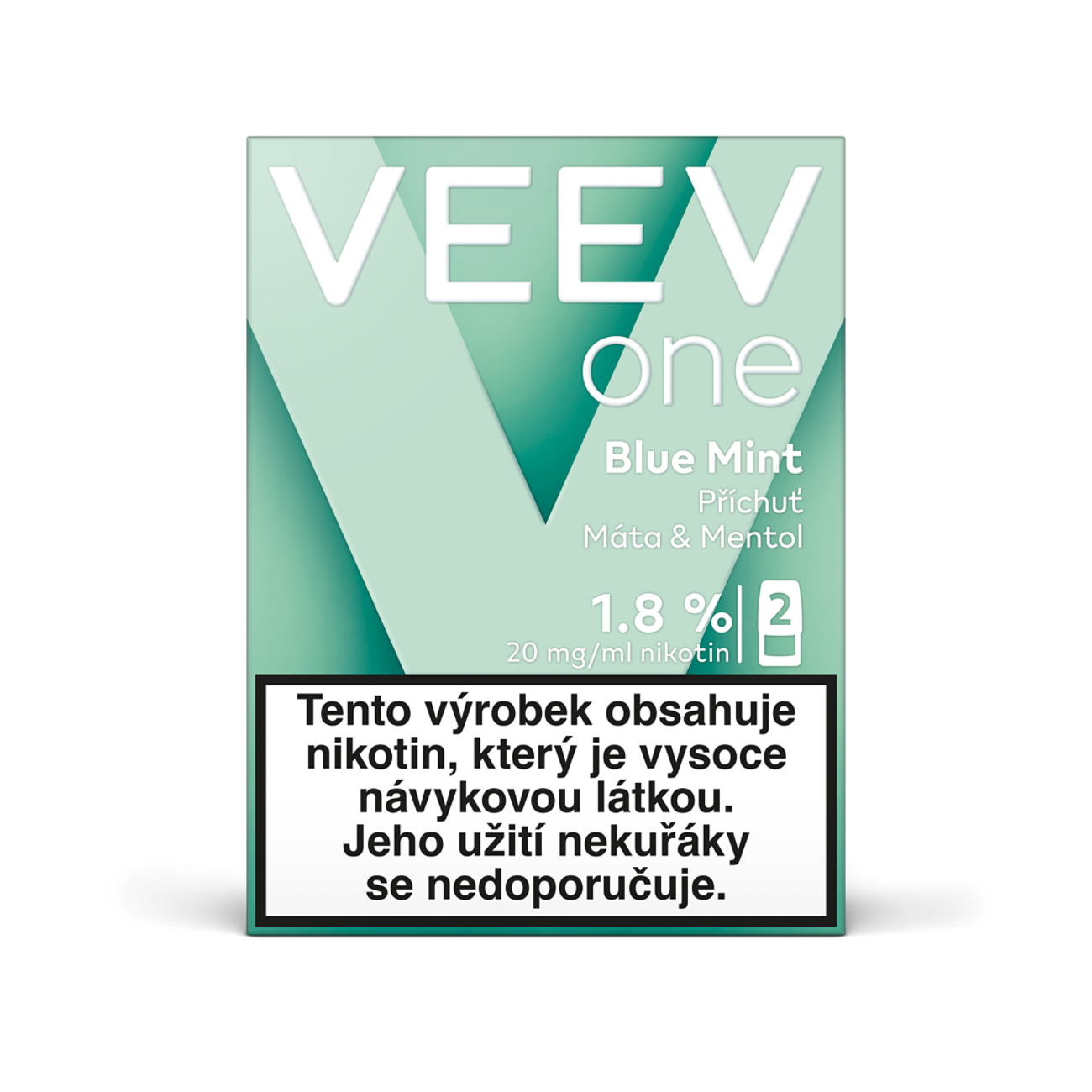 Kup VEEV ONE Blue Mint krabičku se dvěma náplněmi IQOS CZ