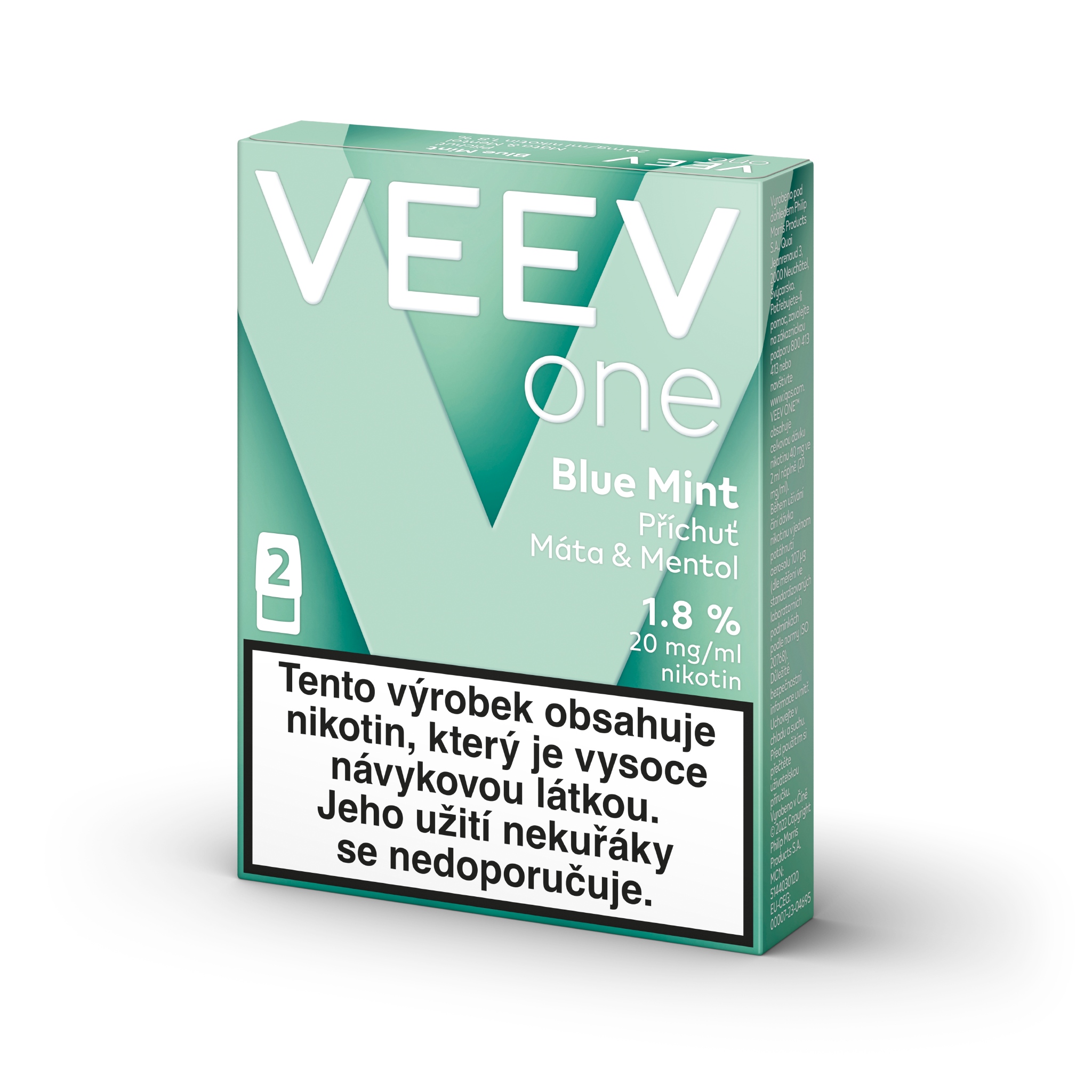 VEEV ONE NÁPLNĚ BLUE MINT (krabička) (Blue Mint)