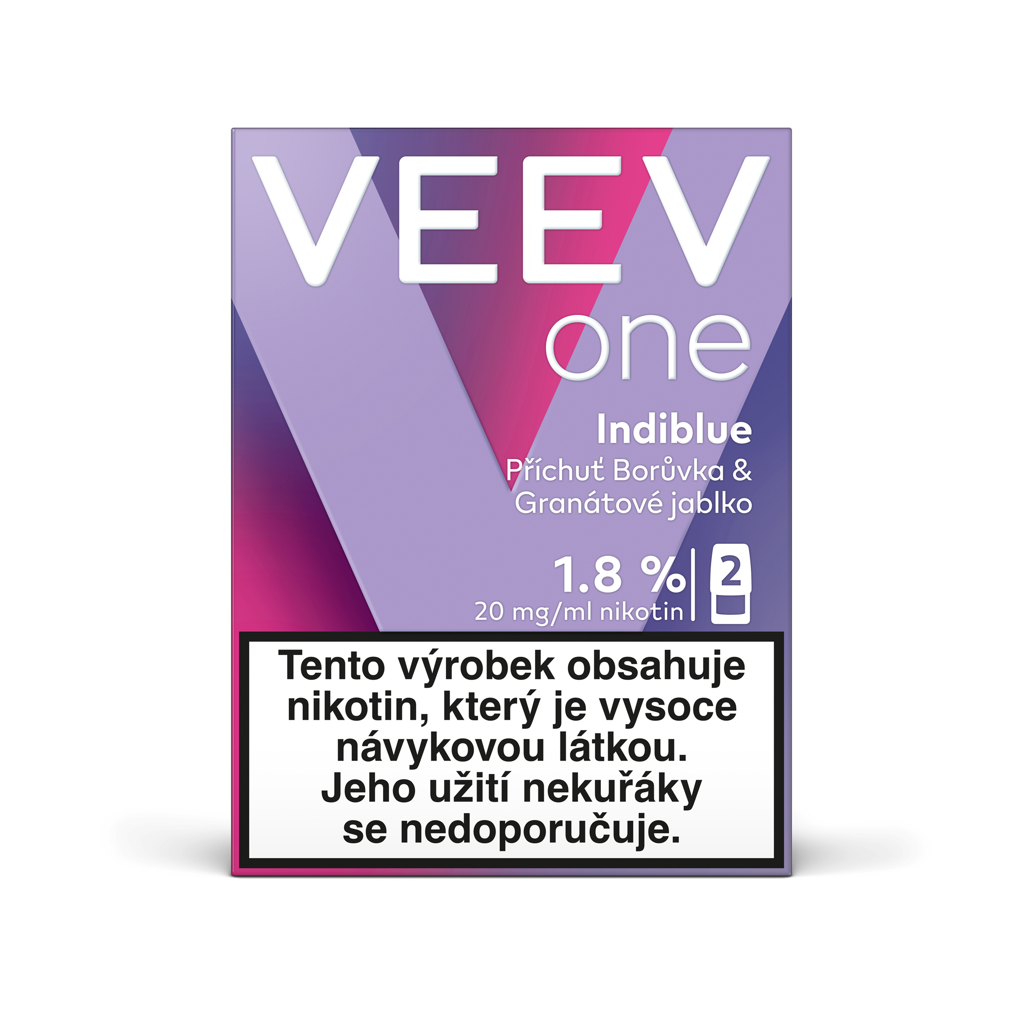 VEEV ONE NÁPLNĚ INDIBLUE (krabička) (Indiblue)