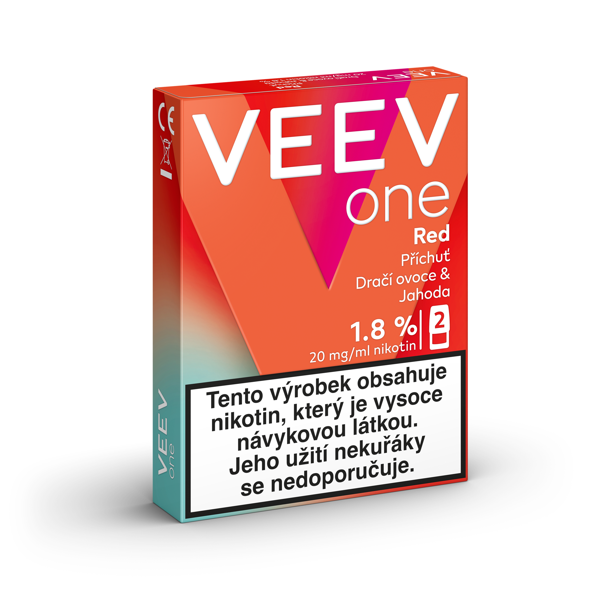 VEEV ONE NÁPLNĚ RED (krabička) (Red)