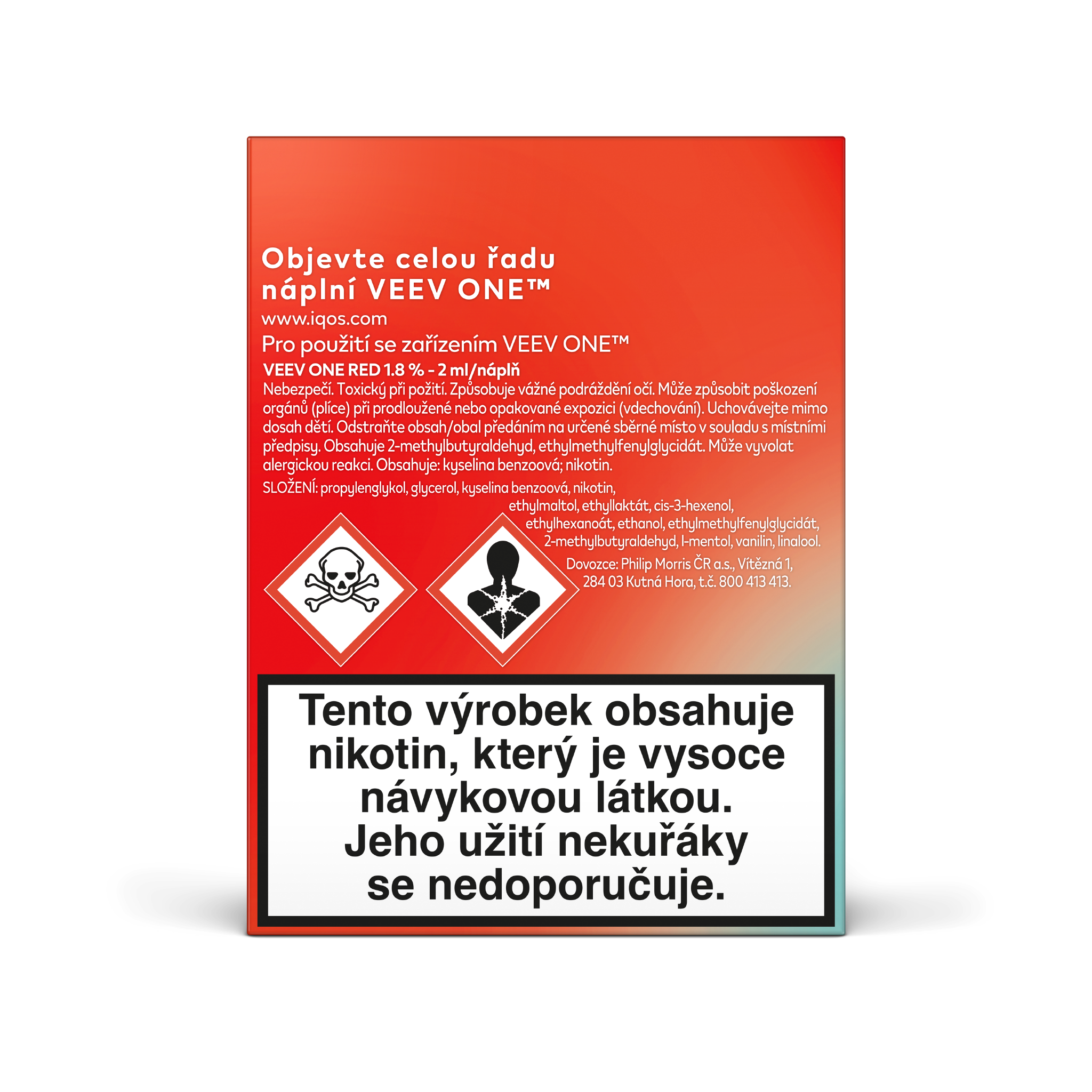 VEEV ONE RED (krabička) (Red)