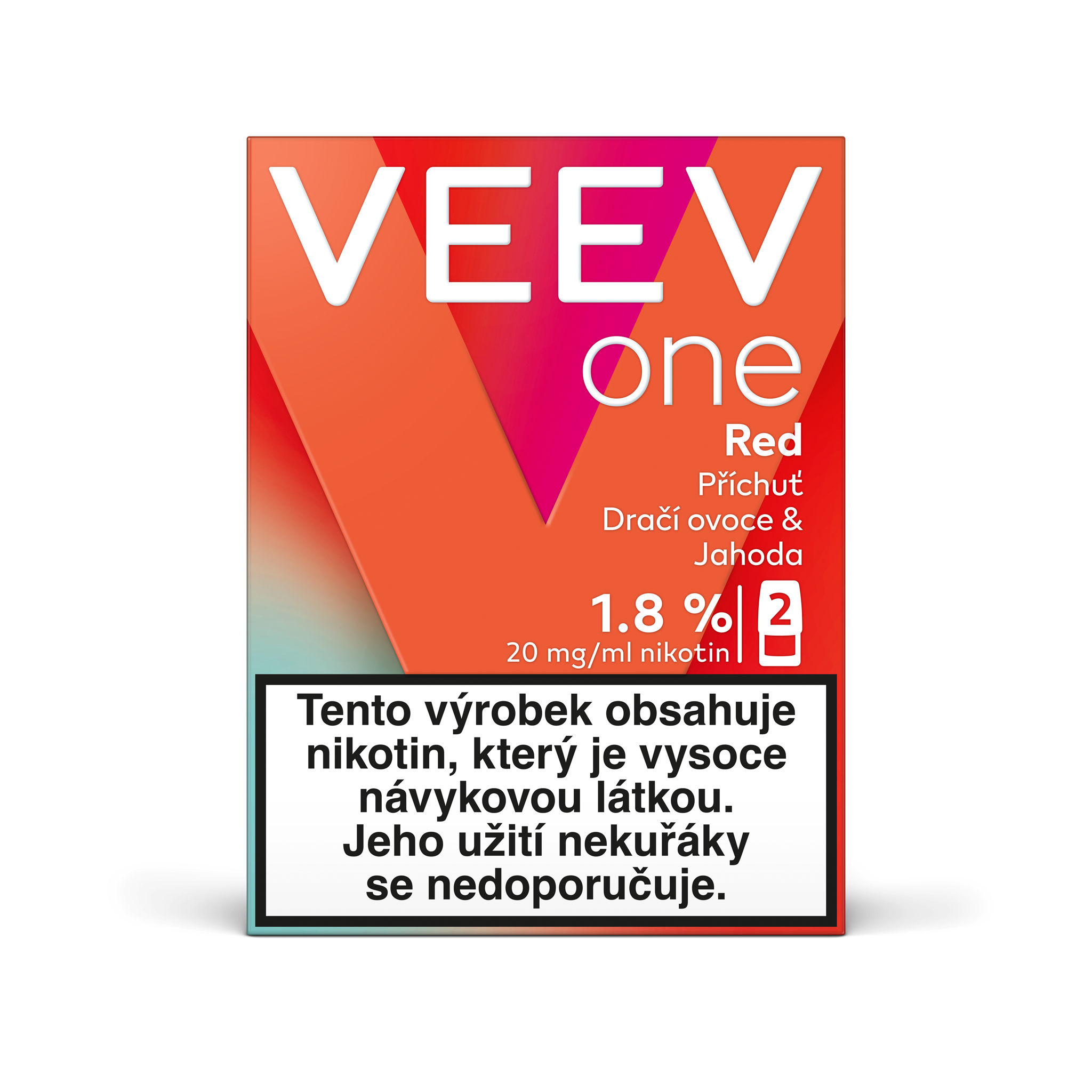 VEEV ONE NÁPLNĚ RED (krabička) (Red)