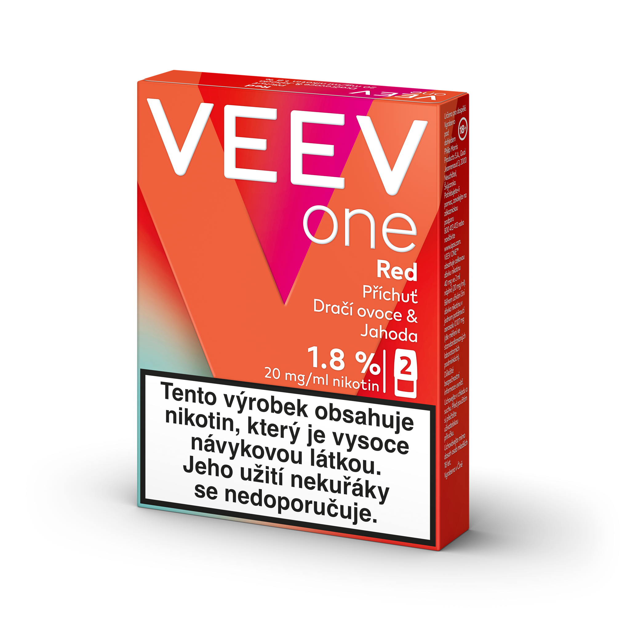 VEEV ONE NÁPLNĚ RED (krabička) (Red)