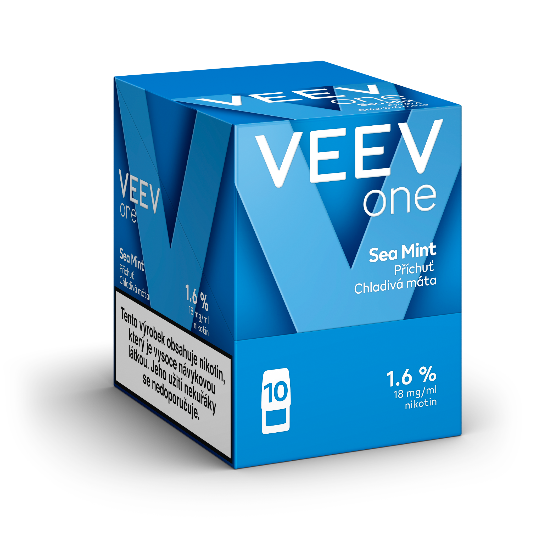 VEEV ONE NÁPLNĚ SEA MINT (karton) (Sea Mint)