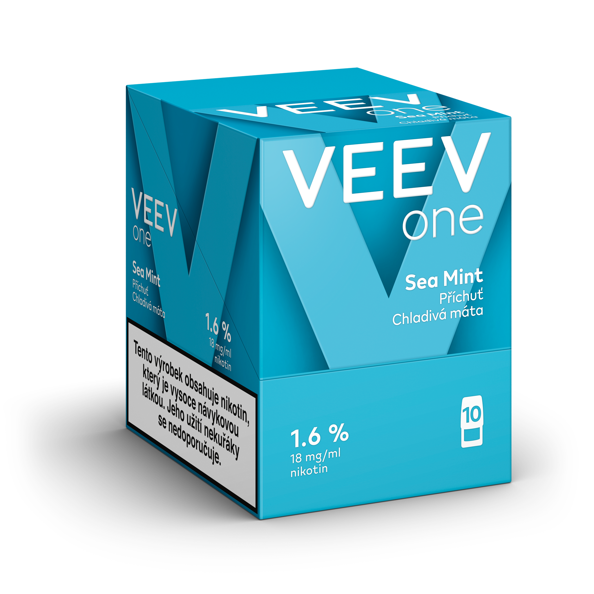 VEEV ONE NÁPLNĚ SEA MINT (karton) (Sea Mint)