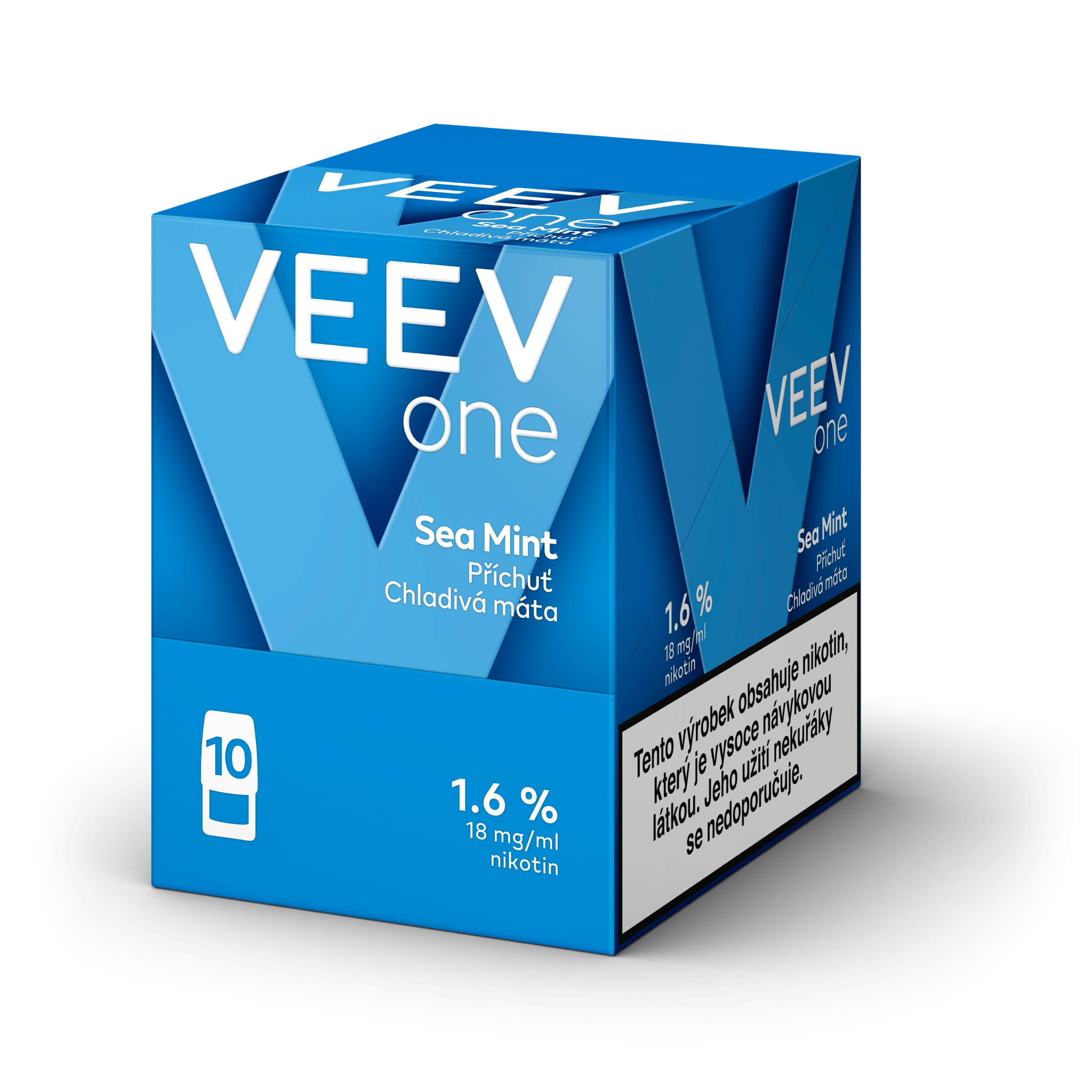 VEEV ONE NÁPLNĚ SEA MINT (karton) (Sea Mint)