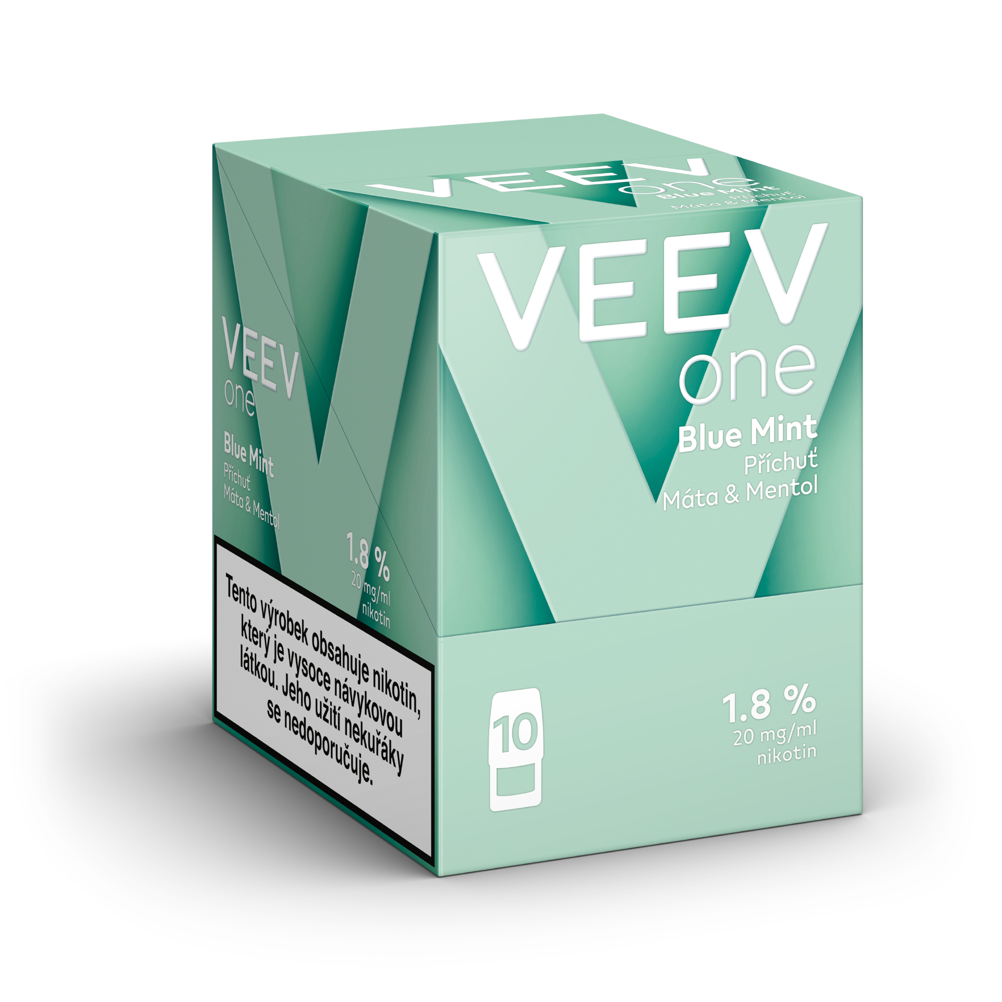 VEEV ONE NÁPLNĚ BLUE MINT (karton) (Blue Mint)
