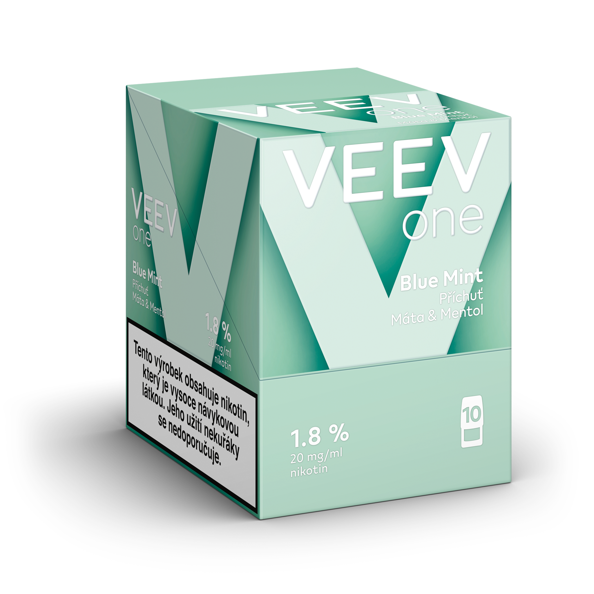 VEEV ONE NÁPLNĚ BLUE MINT (karton) (Blue Mint)
