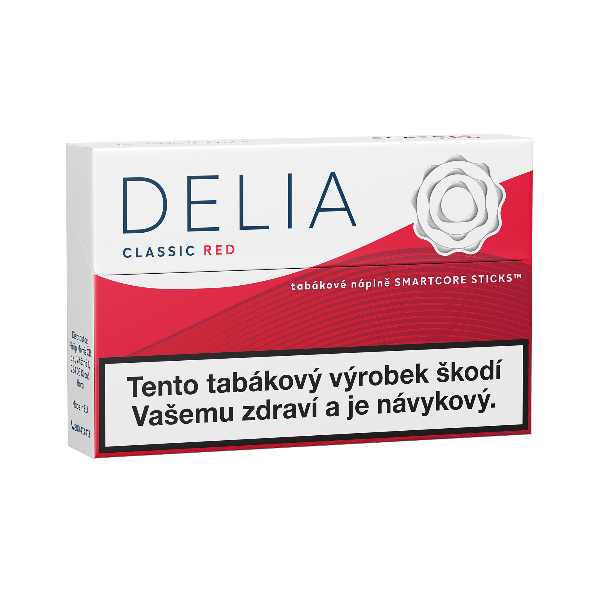 DELIA CLASSIC RED (krabička) (RED - CORAL PINK - MARIGOLD)