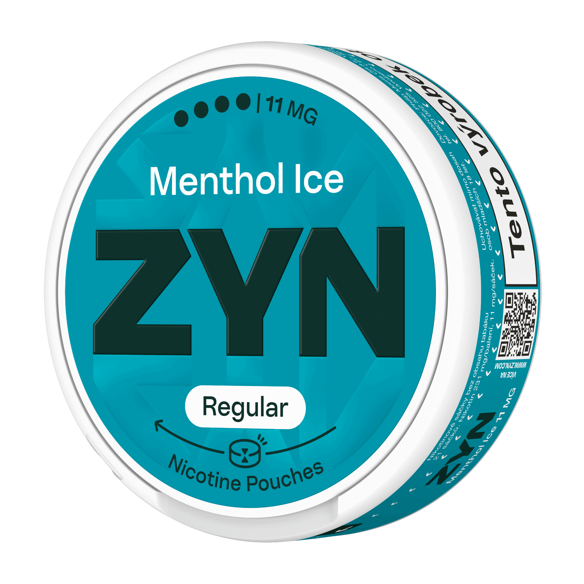ZYN MENTHOL ICE SLIM 11 MG (krabička) (Icy Mint)
