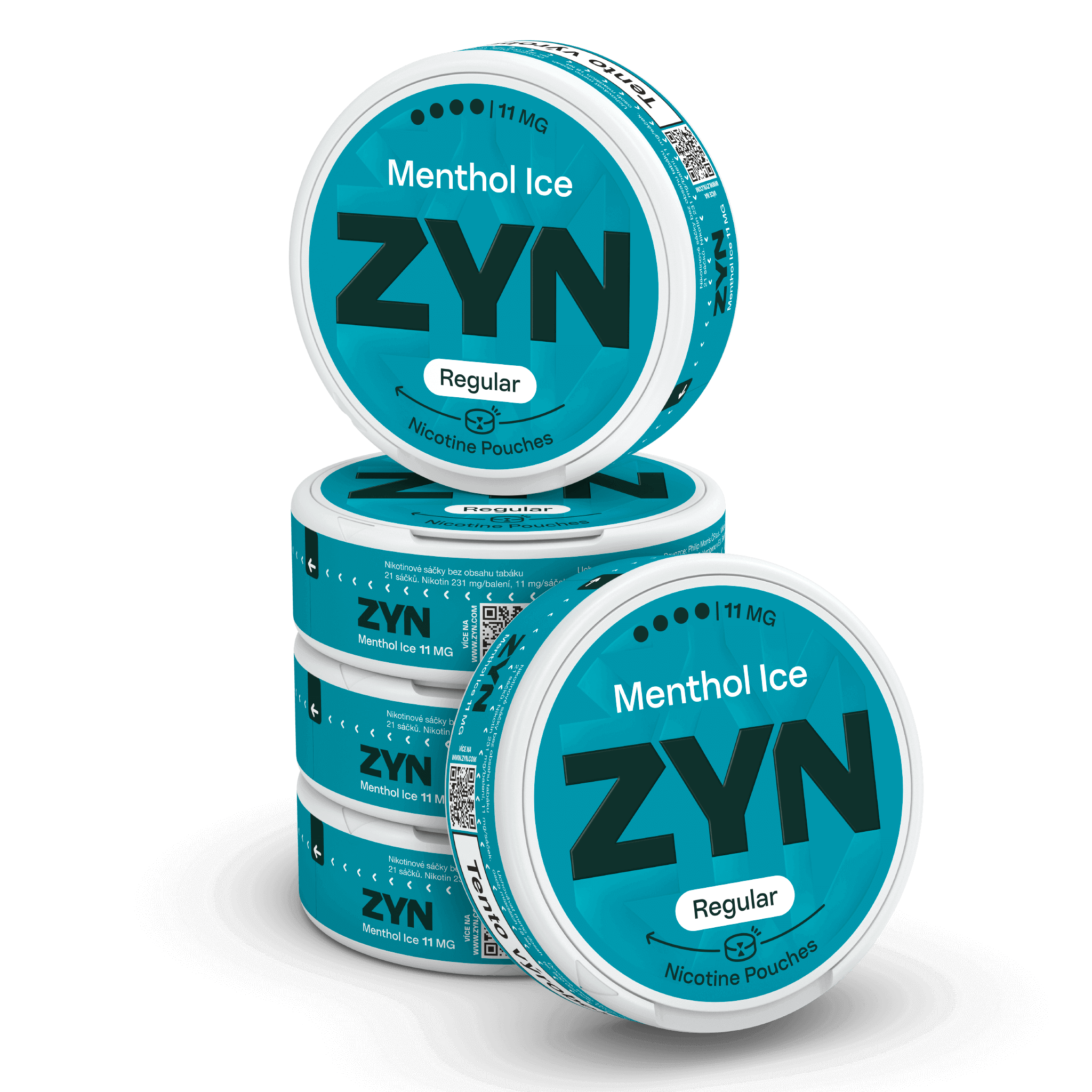 ZYN MENTHOL ICE SLIM 11 MG (karton) (Icy Mint)