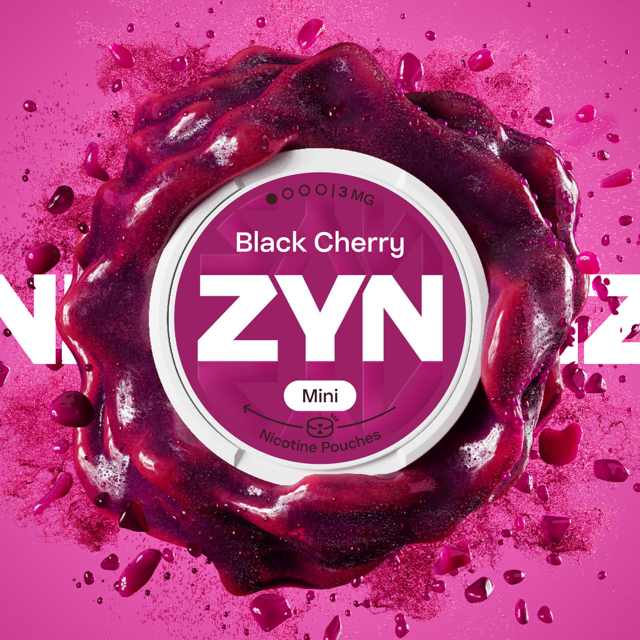 ZYN BLACK CHERRY 3 MG (krabička) (Zyn Black Cherry)