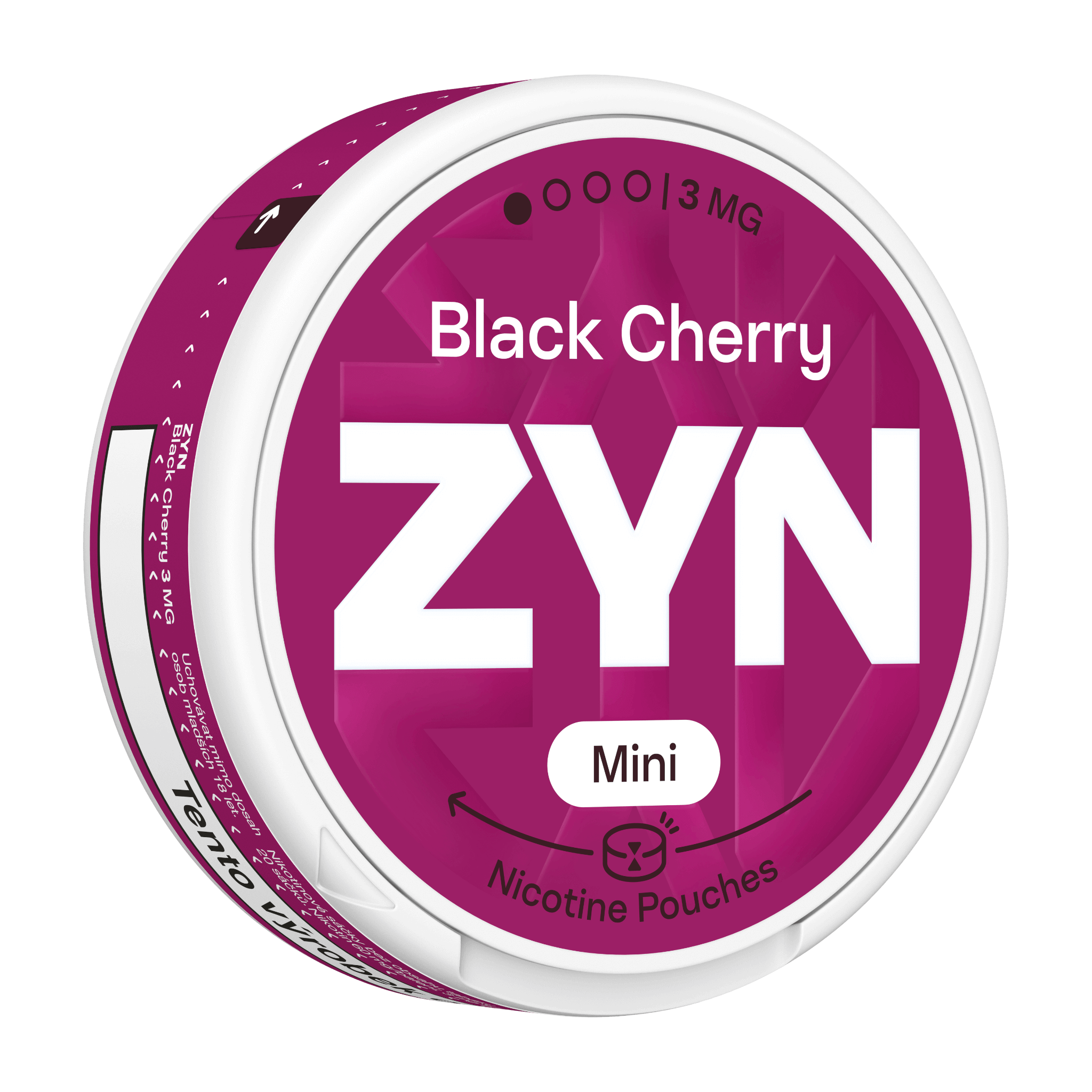ZYN BLACK CHERRY 3 MG (krabička) (Zyn Black Cherry)