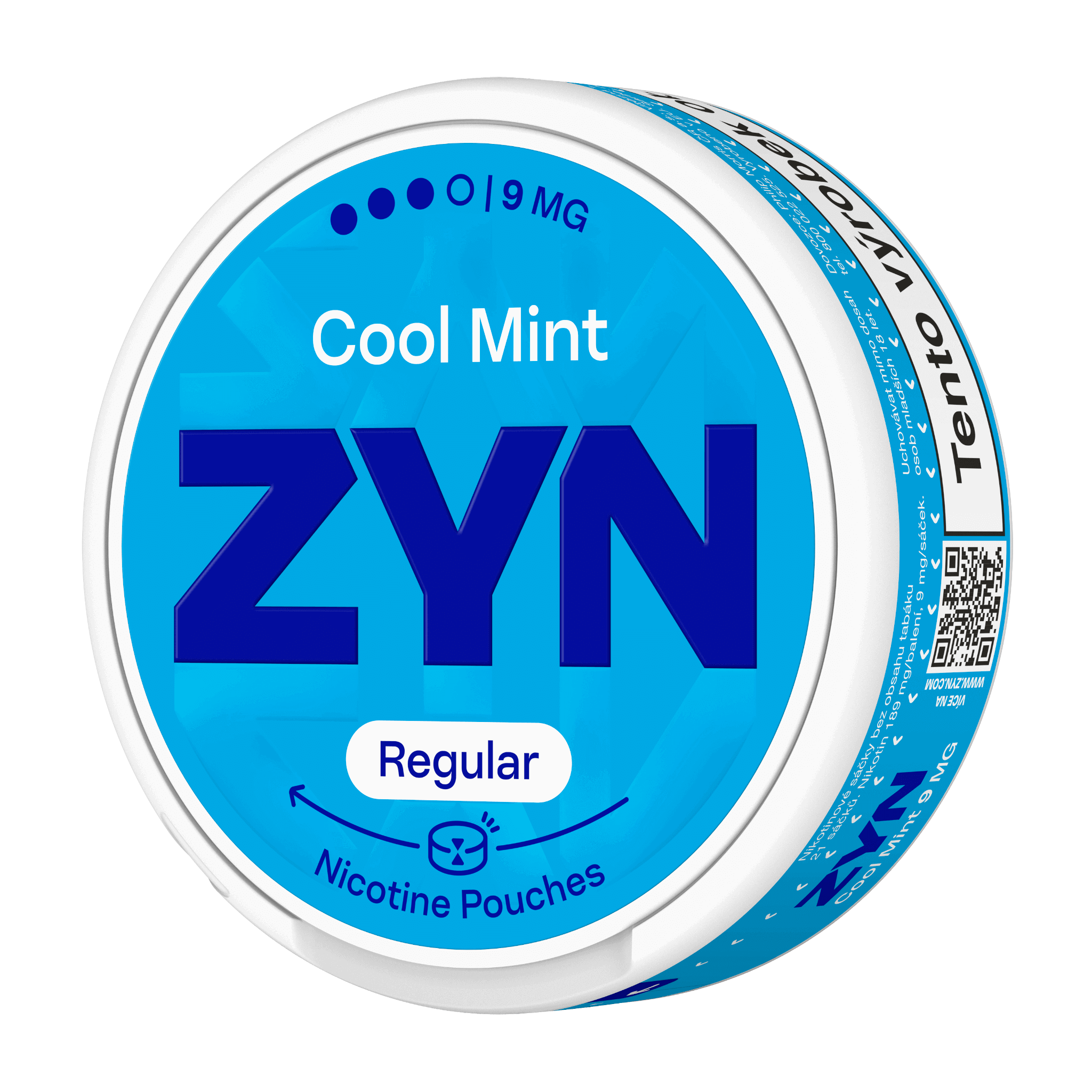 ZYN COOL MINT 9 MG (KRABIČKA) (COOL MINT)