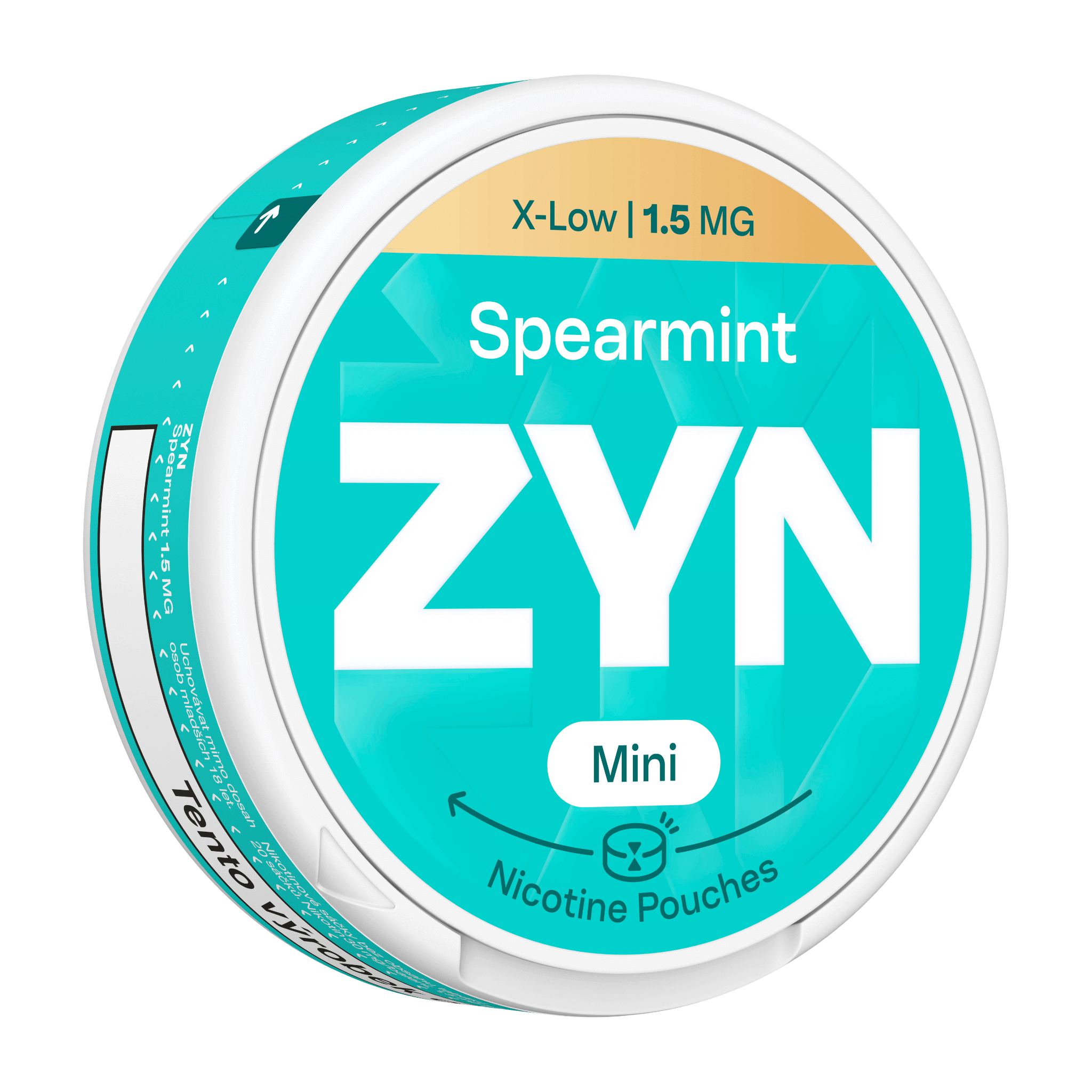 ZYN SPEARMINT 1,5 MG (KRABIČKA) (SPEARMINT)