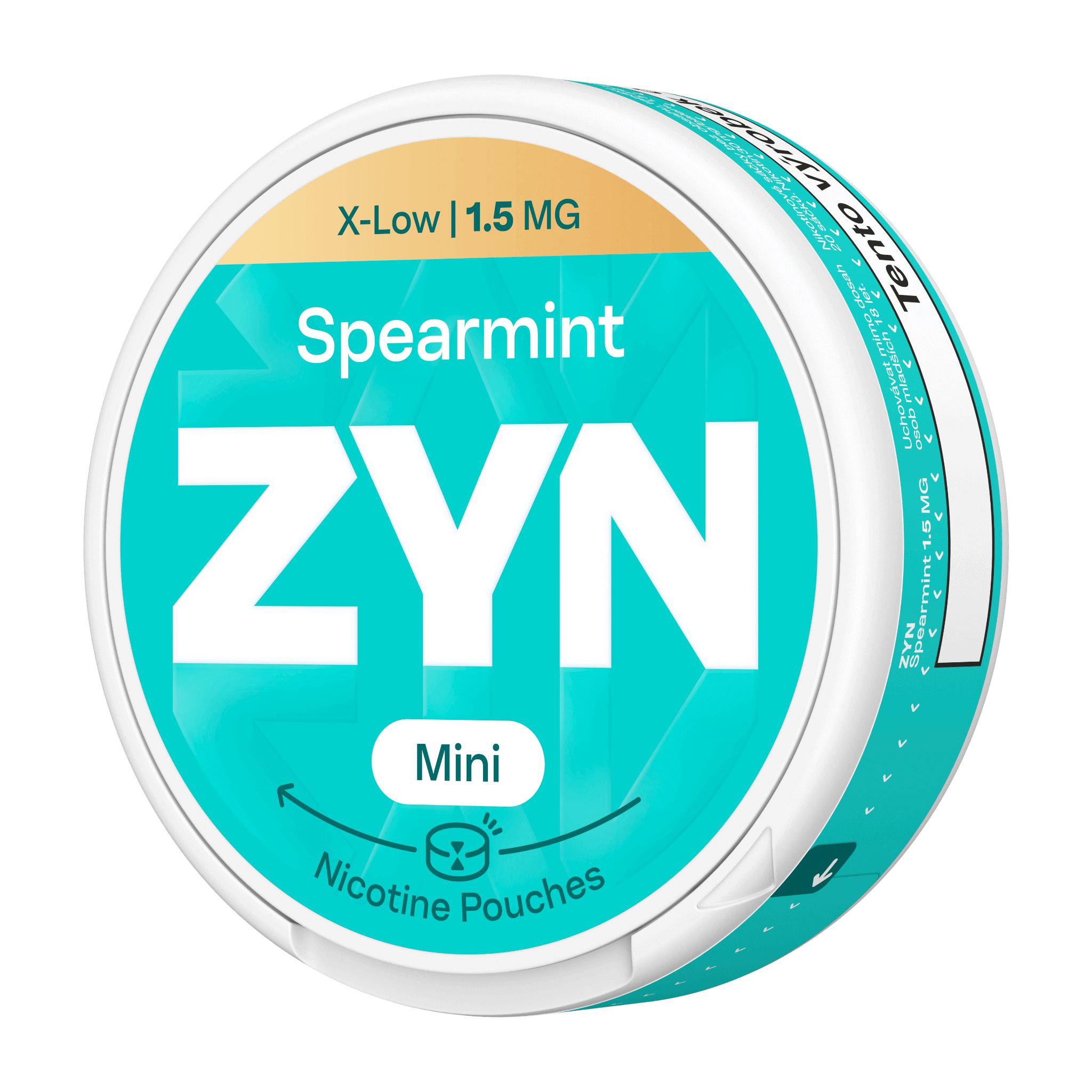 ZYN SPEARMINT 1,5 MG (krabička) (SPEARMINT)