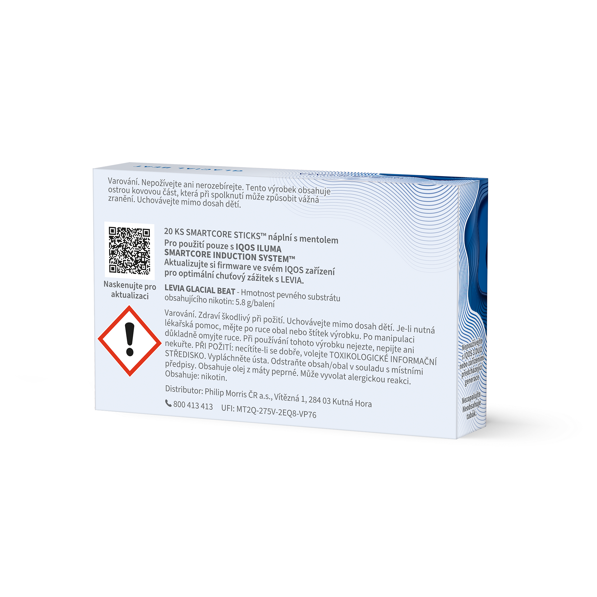 LEVIA GLACIAL BEAT (krabička) (BLUE)