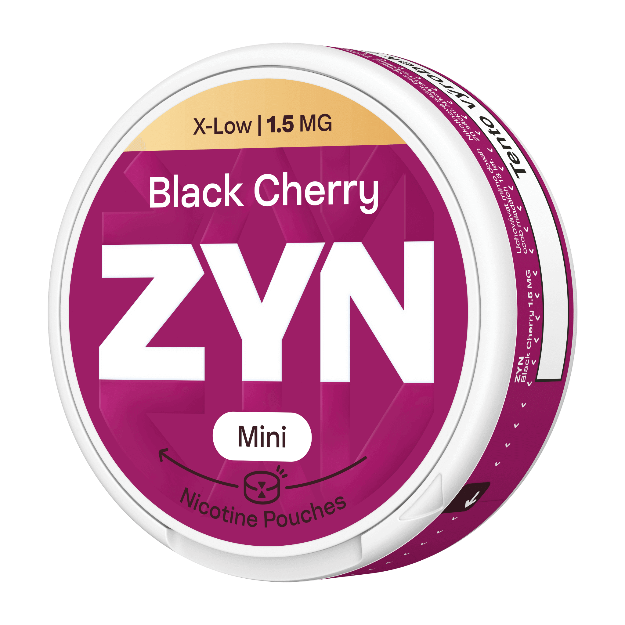 ZYN BLACK CHERRY 1,5 MG (krabička) (Zyn Black Cherry)