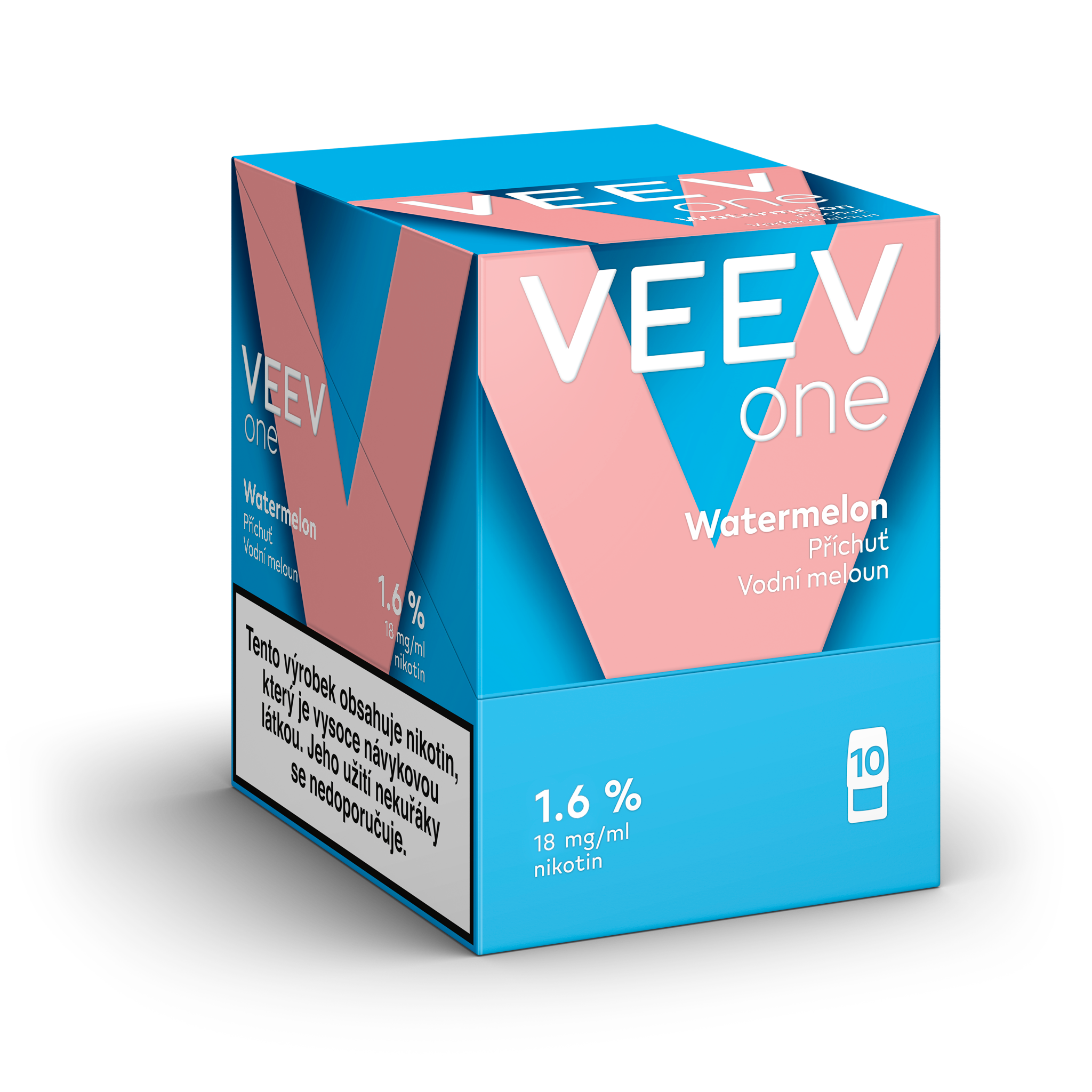 VEEV ONE NÁPLNĚ WATERMELON (karton) (Watermelon)