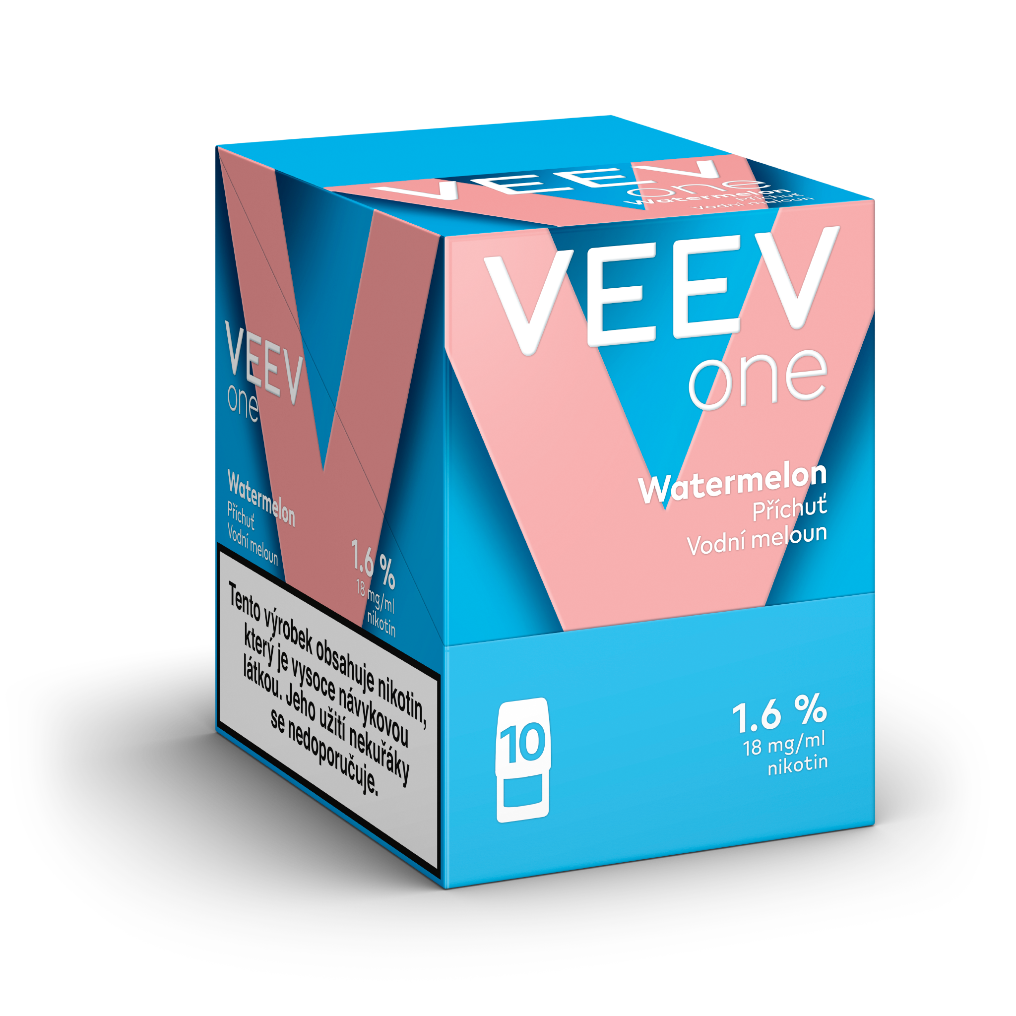 VEEV ONE NÁPLNĚ WATERMELON (karton) (Watermelon)