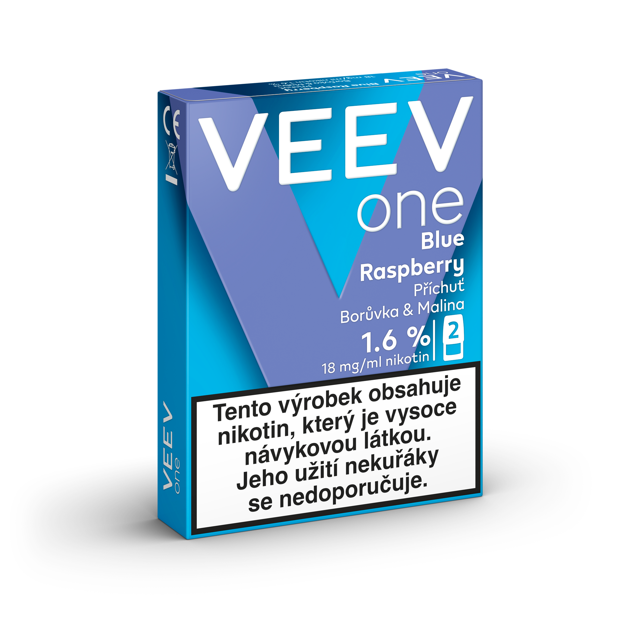 VEEV ONE NÁPLNĚ BLUE RASPBERRY (krabička) (BLUE RASPBERRY)