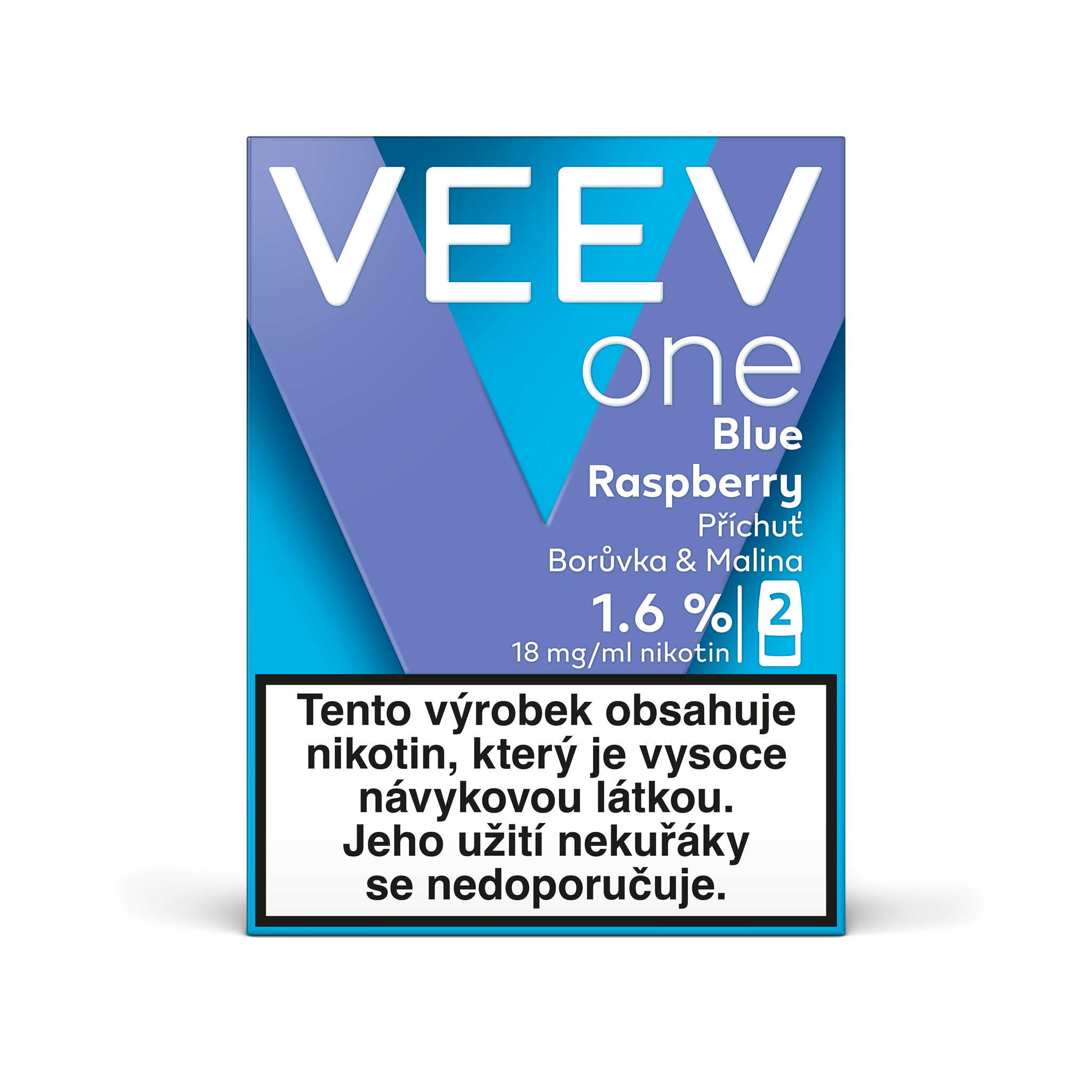 VEEV ONE NÁPLNĚ BLUE RASPBERRY (krabička) (BLUE RASPBERRY)