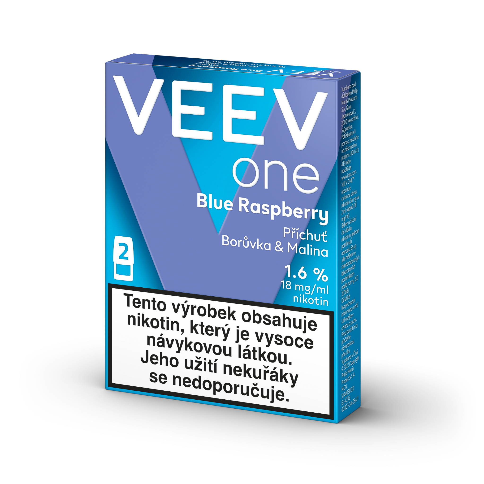 VEEV ONE BLUE RASPBERRY (krabička) (BLUE RASPBERRY)