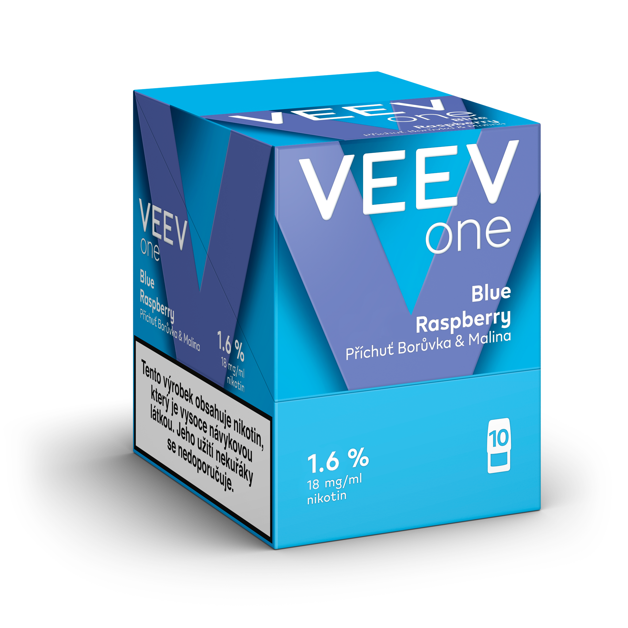 VEEV ONE NÁPLNĚ BLUE RASPBERRY (karton) (BLUE RASPBERRY)