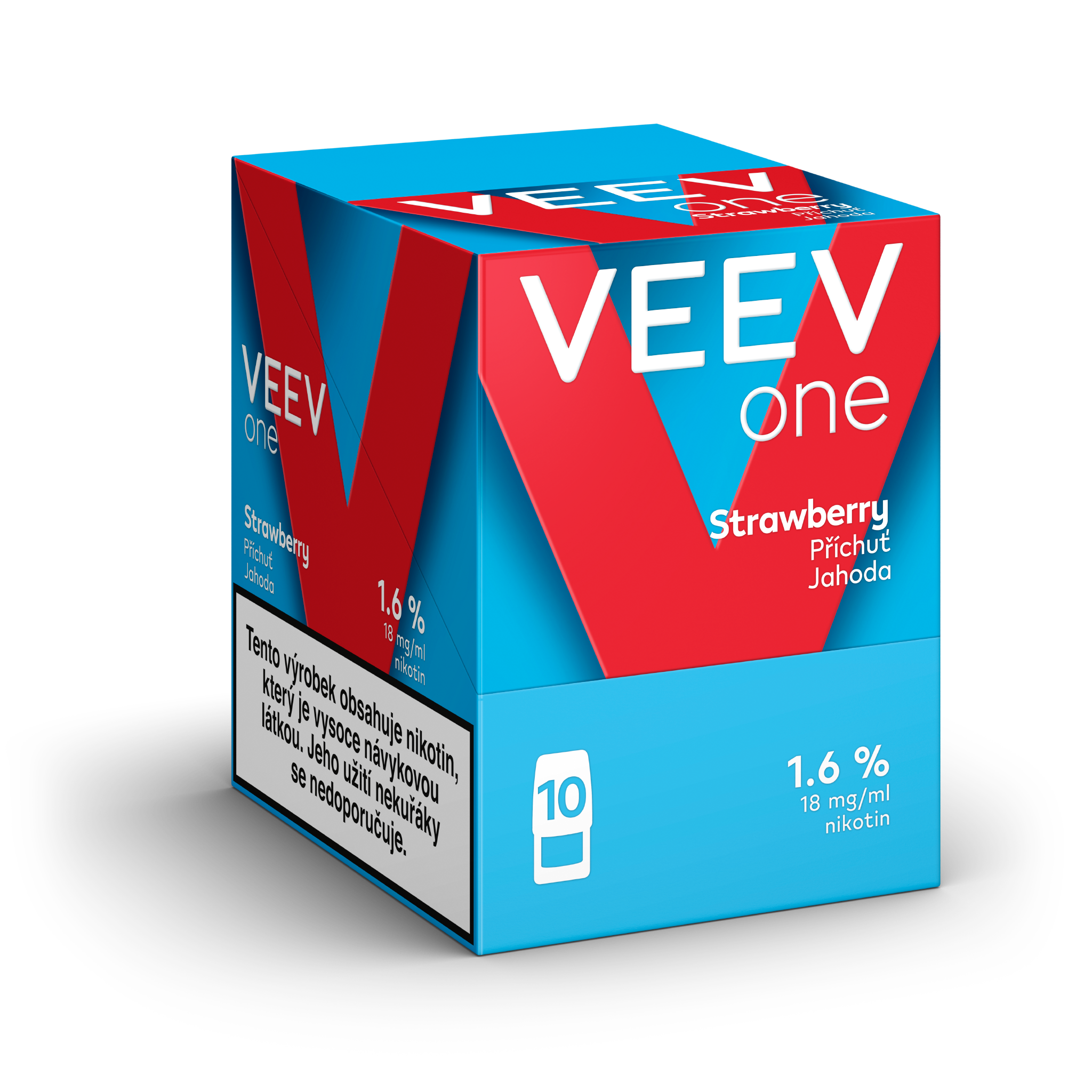 VEEV ONE NÁPLNĚ STRAWBERRY (karton) (Strawberry)