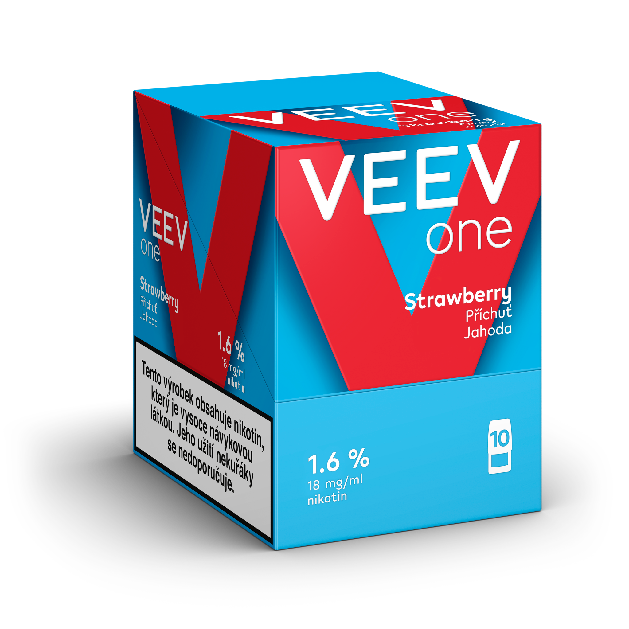 VEEV ONE NÁPLNĚ STRAWBERRY (karton) (Strawberry)
