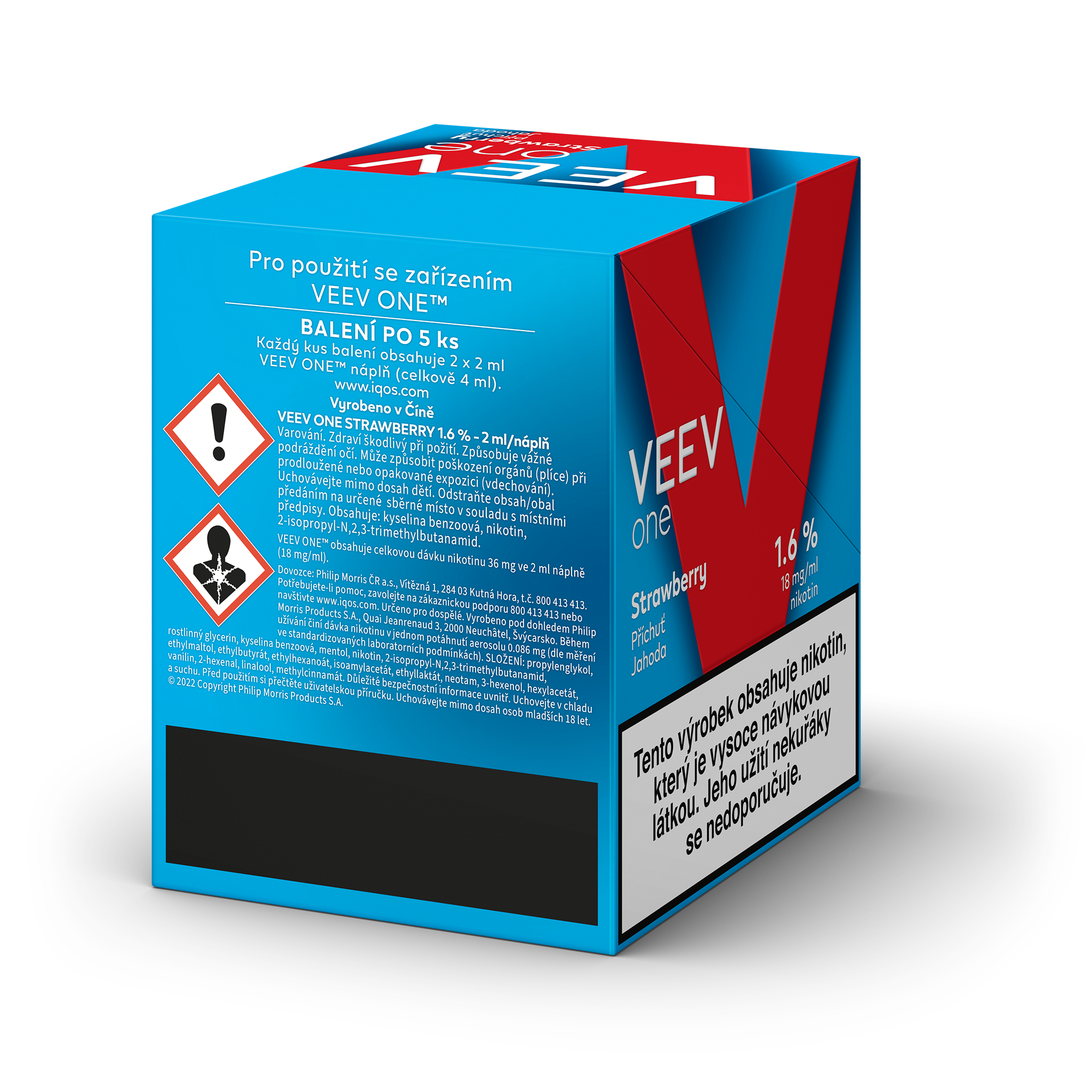 VEEV ONE NÁPLNĚ STRAWBERRY (karton) (Strawberry)