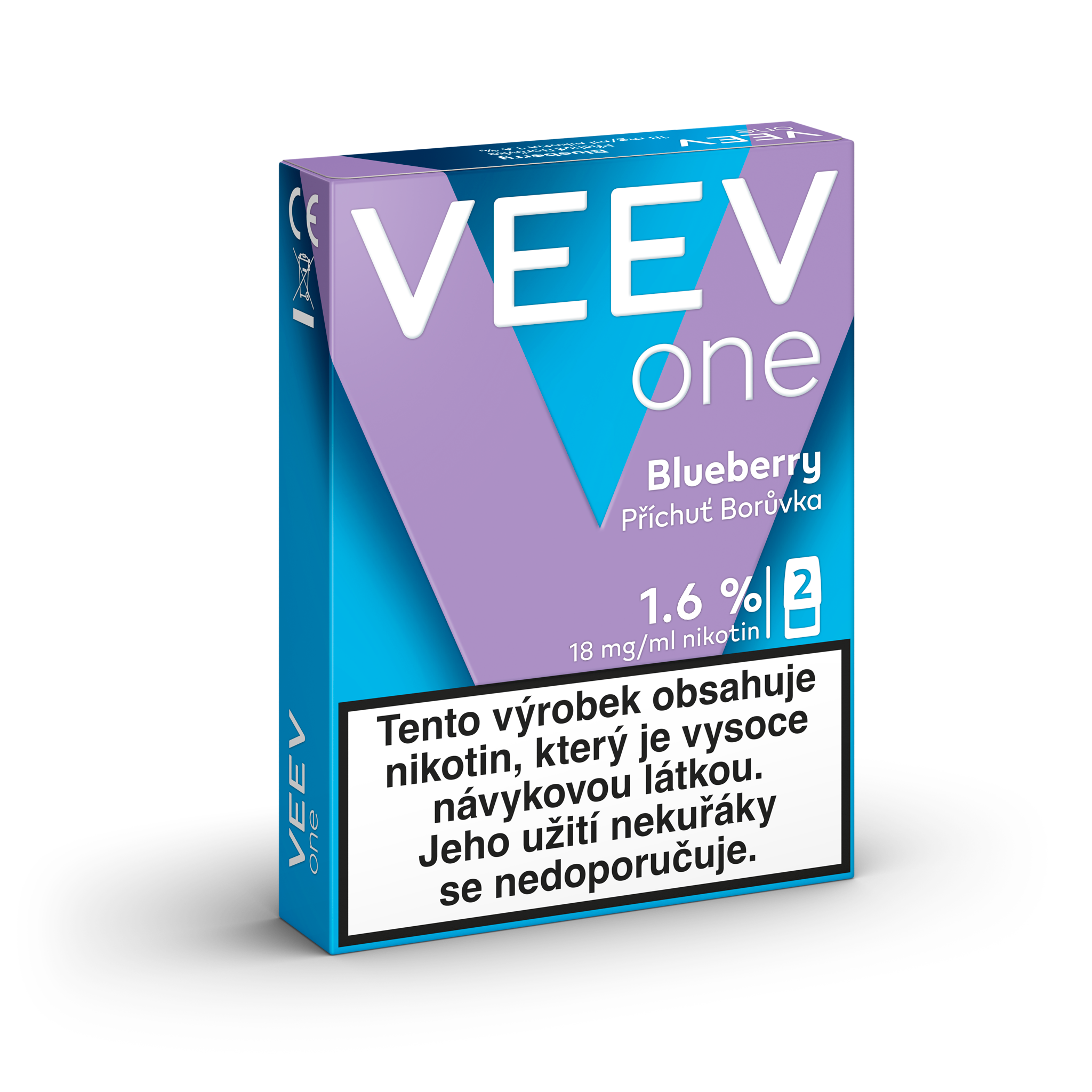 VEEV ONE NÁPLNĚ BLUEBERRY (krabička) (Blueberry)