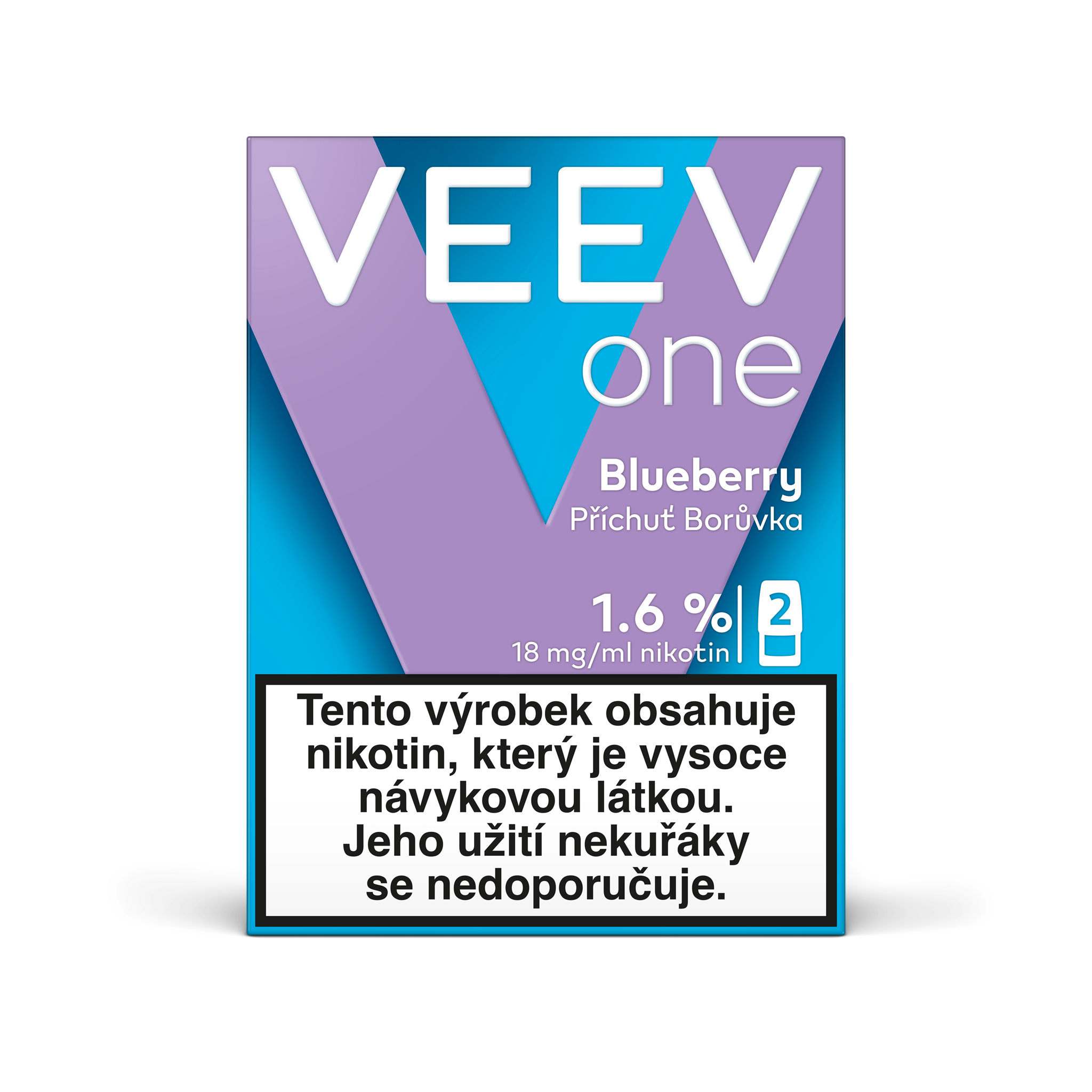 VEEV ONE NÁPLNĚ BLUEBERRY (krabička) (Blueberry)