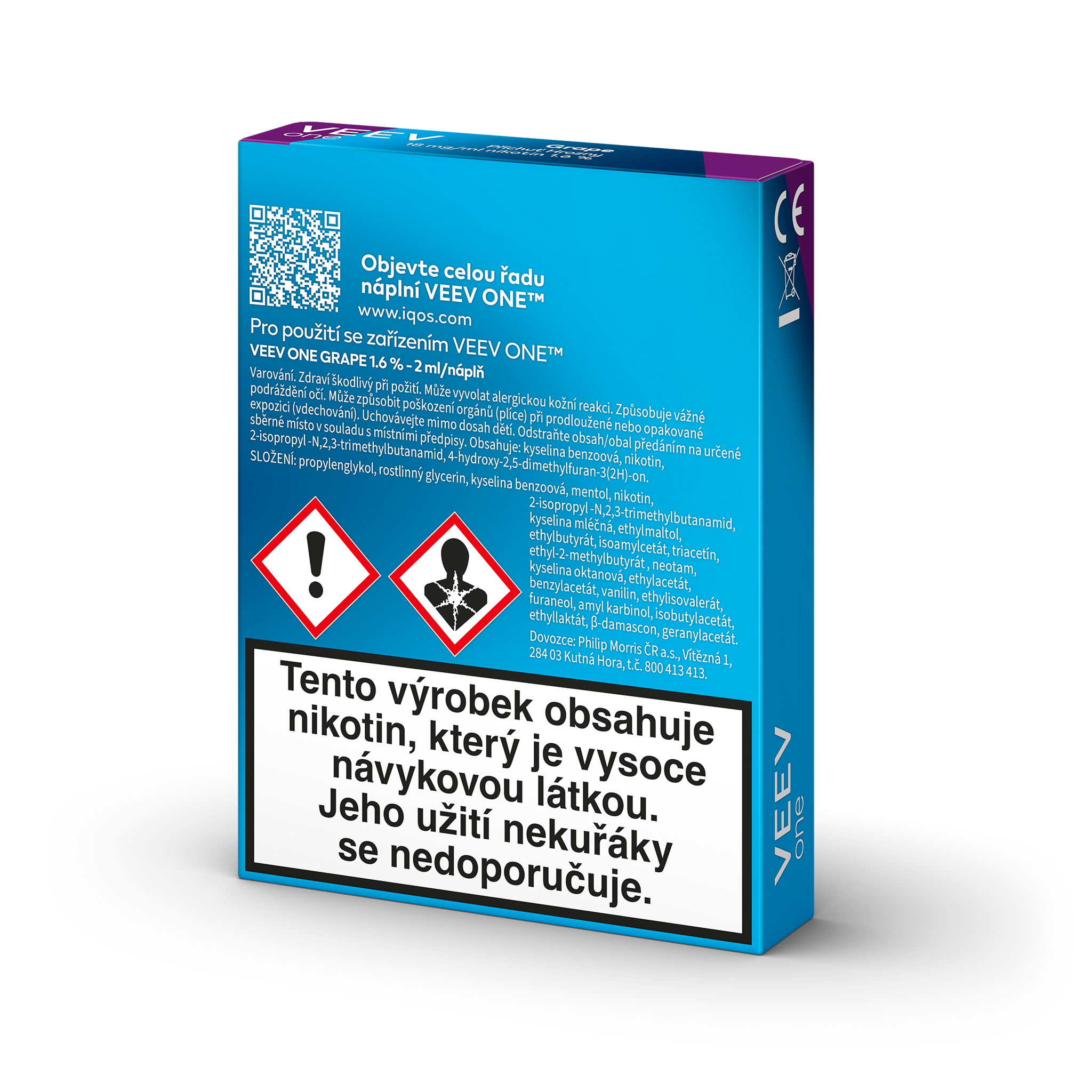 VEEV ONE NÁPLNĚ GRAPE (krabička) (Veev Grape)