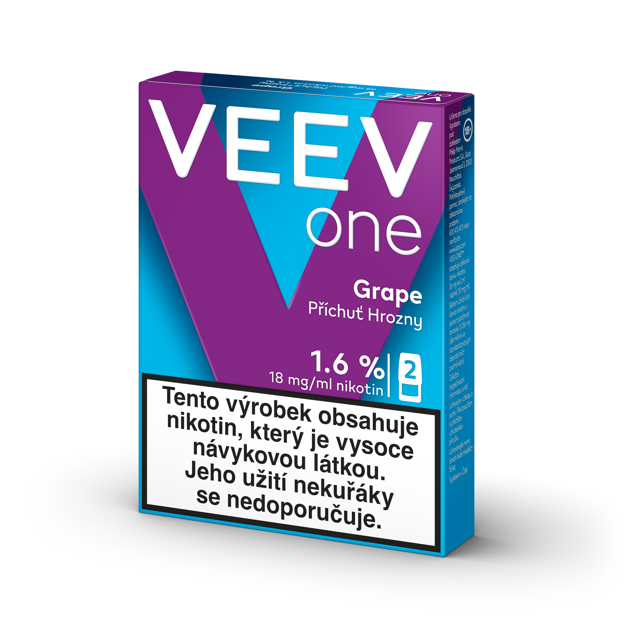 VEEV ONE NÁPLNĚ GRAPE (krabička) (Veev Grape)