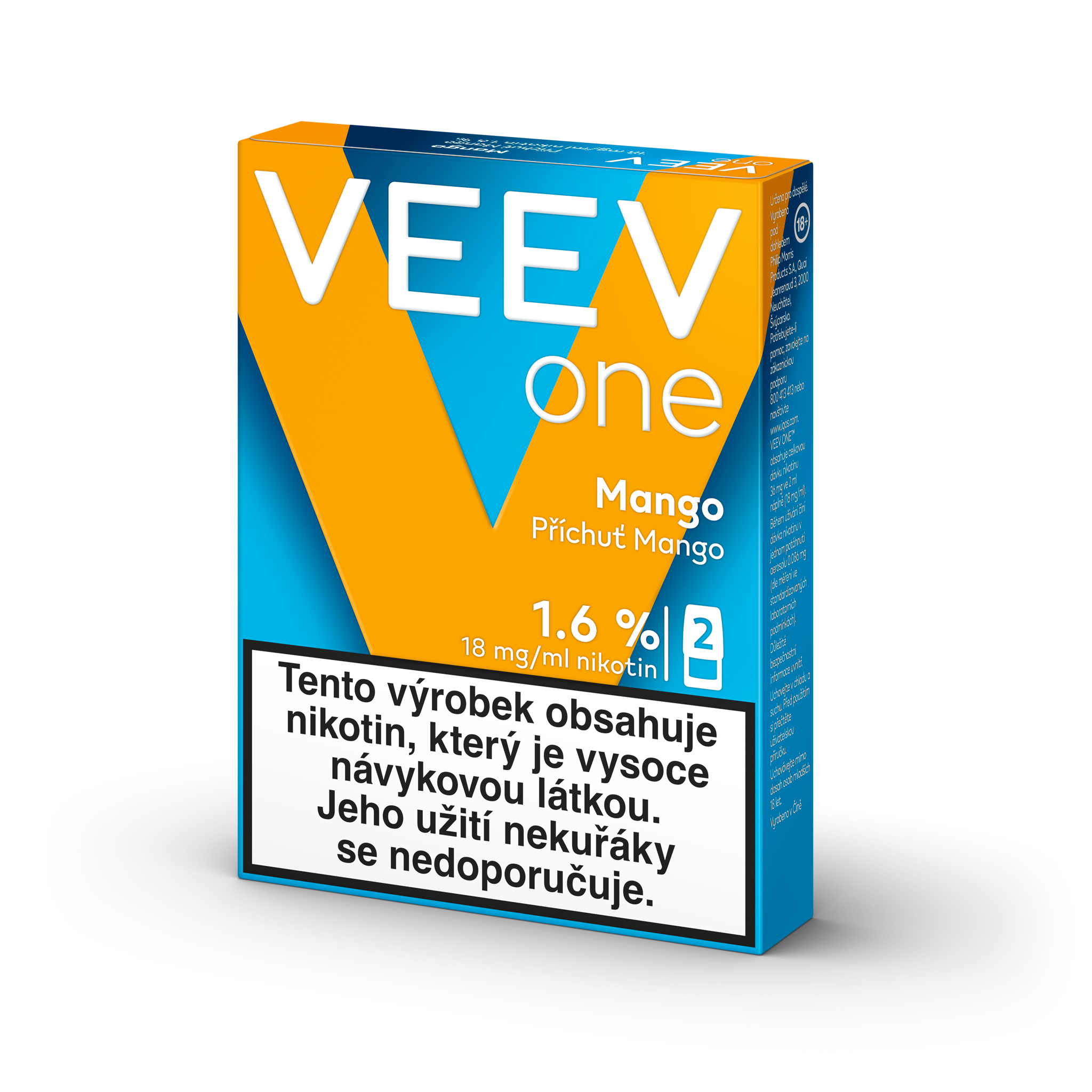 VEEV ONE NÁPLNĚ MANGO (krabička) (Mango)