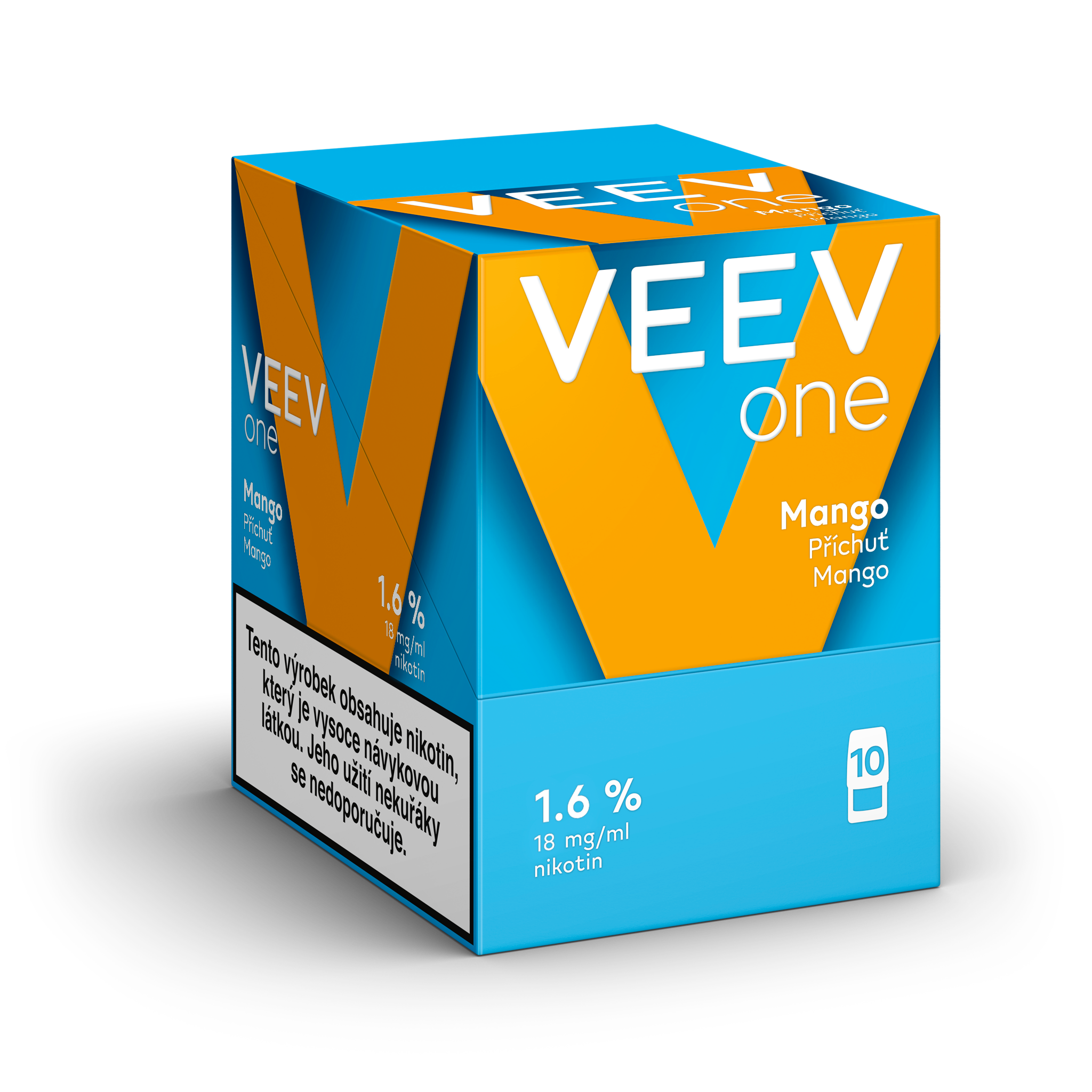 VEEV ONE NÁPLNĚ MANGO (karton) (Mango)