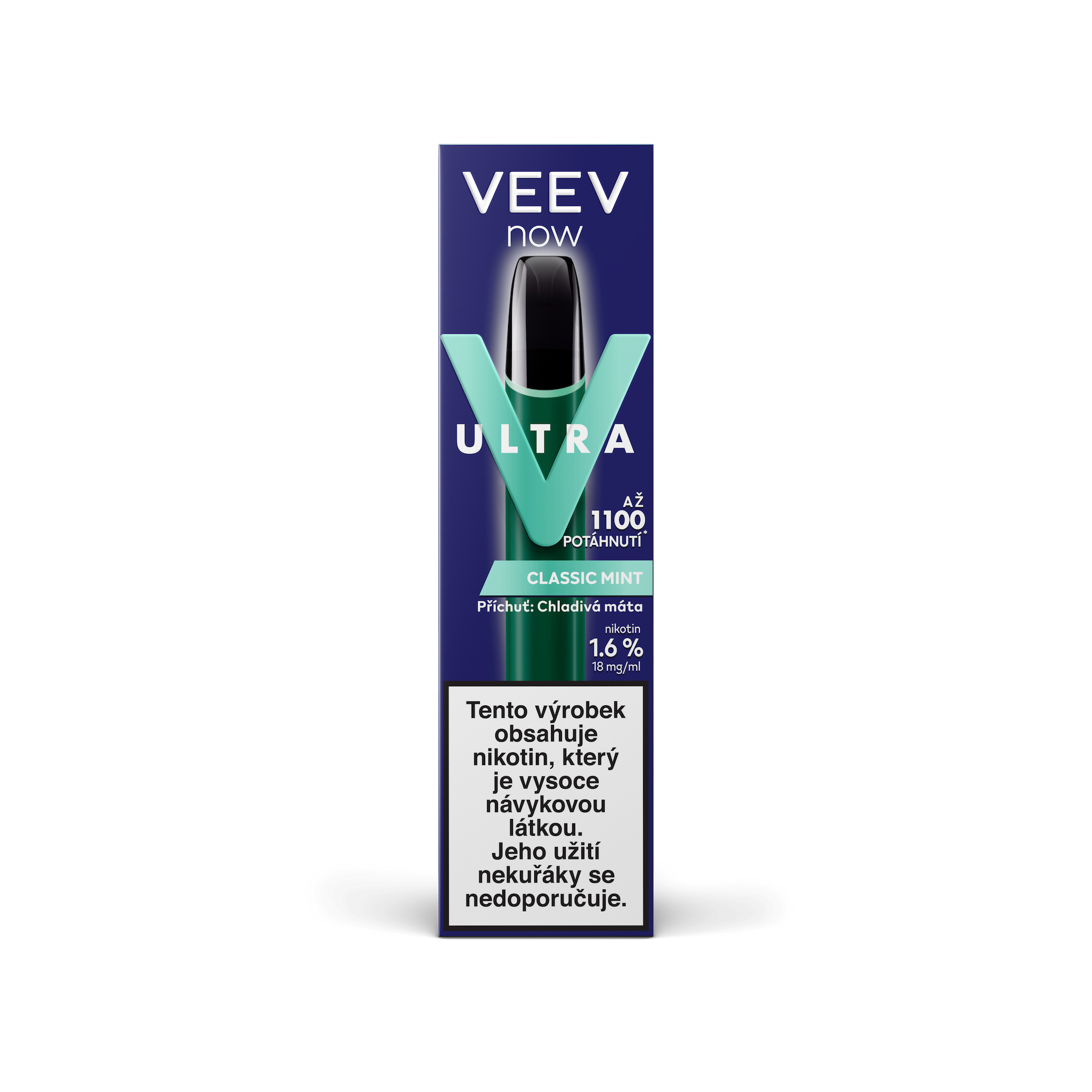 VEEV NOW ULTRA Classic Mint (1 ks) (Blue Mint)