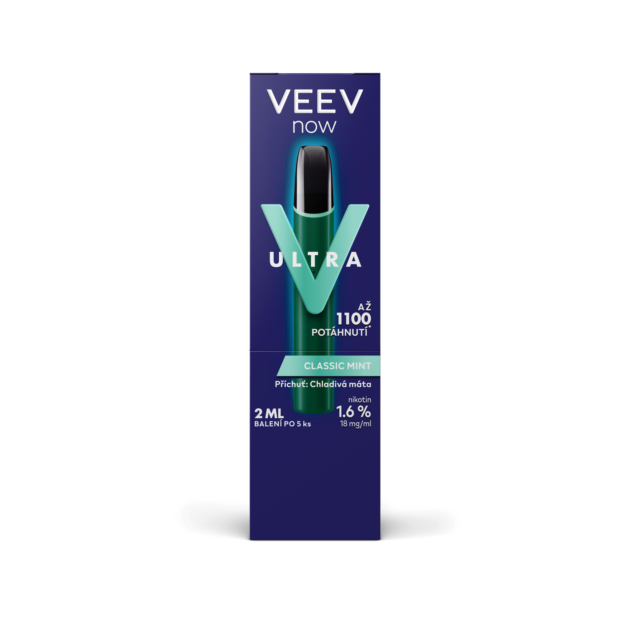 VEEV NOW ULTRA Classic Mint (karton) (Blue Mint)