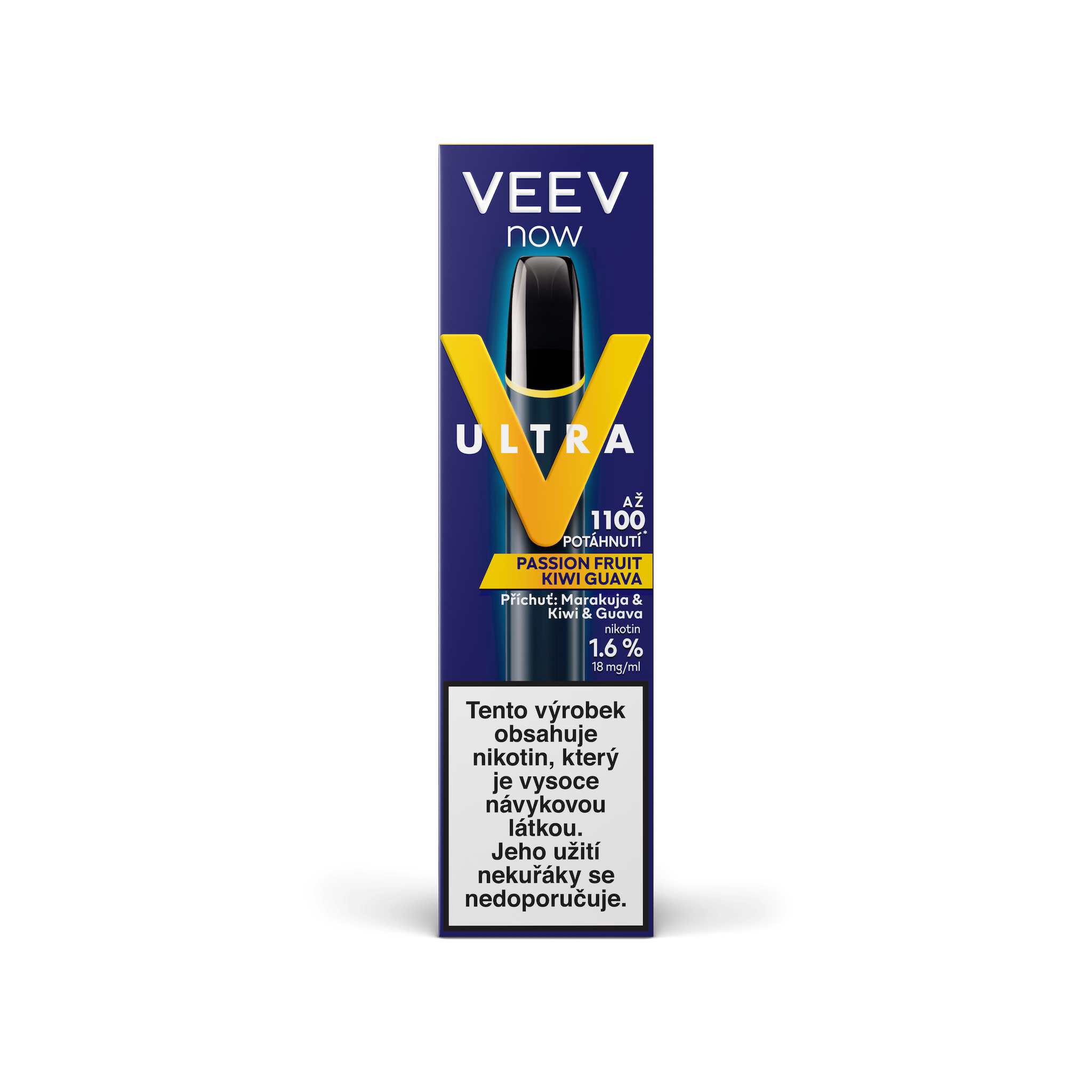 VEEV NOW ULTRA Passionfruit, Kiwi, Guava (1 ks) (Passion Fruit Kiwi Guava)