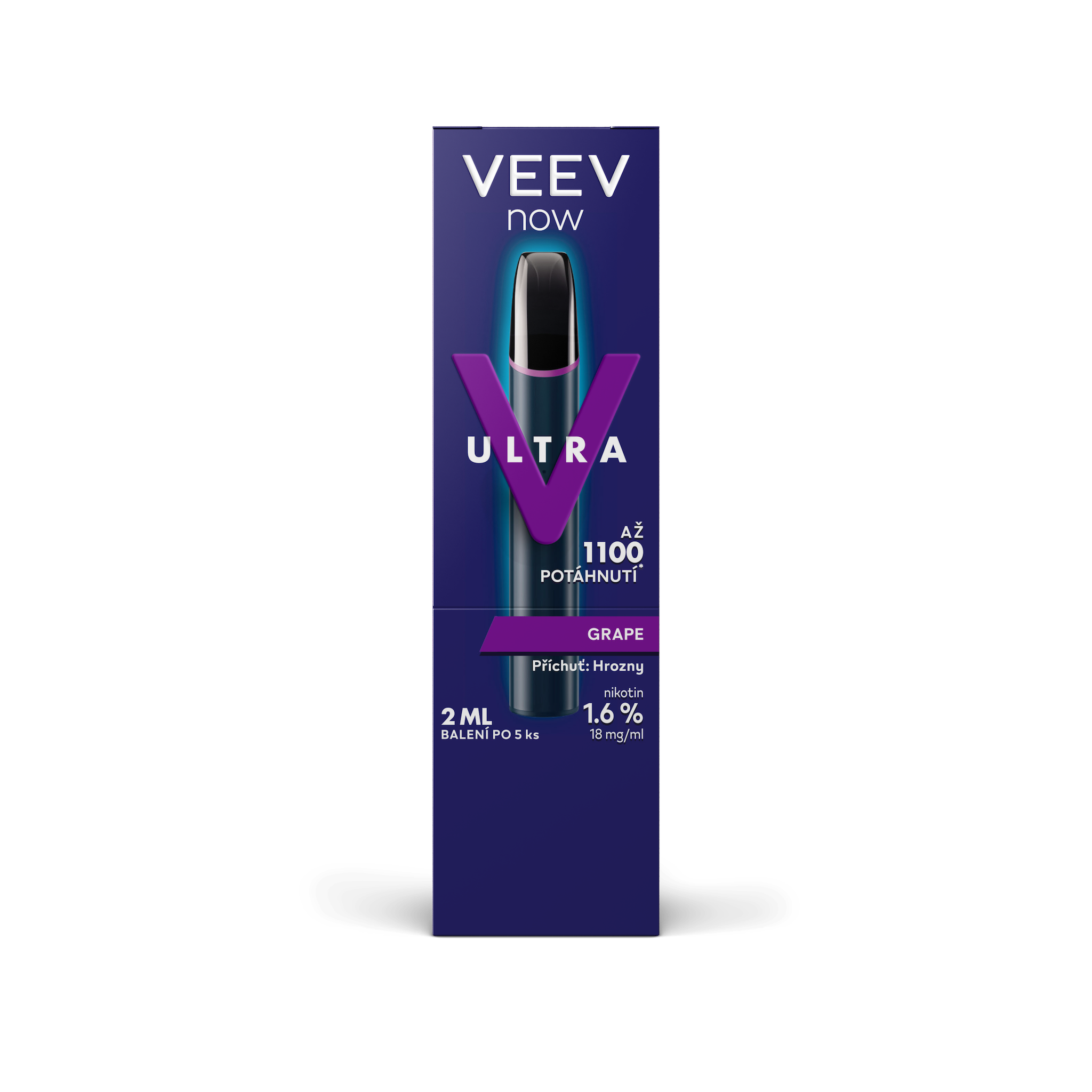 VEEV NOW ULTRA Grape (karton) (Veev Grape)